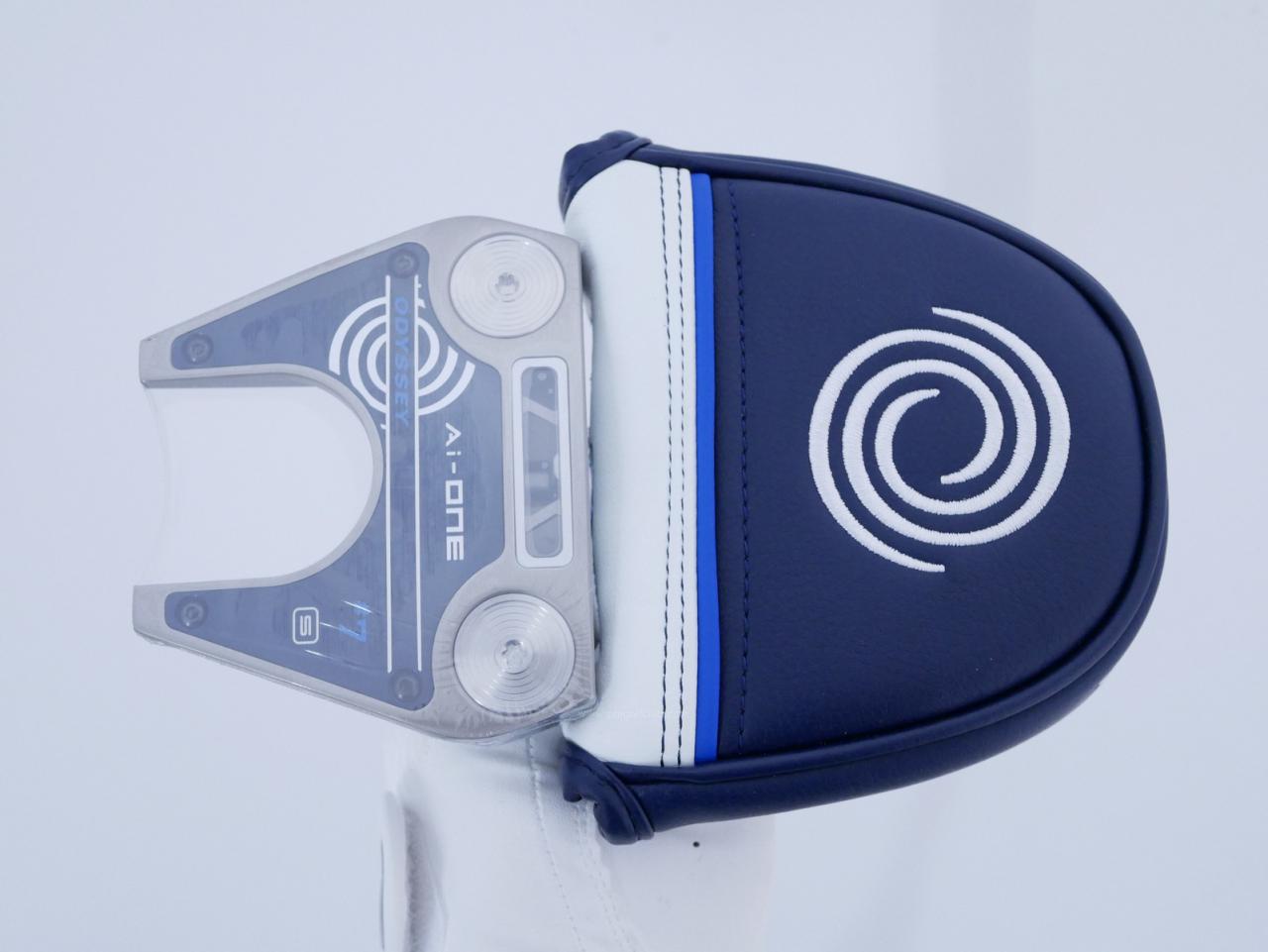 Putter : All : **ของใหม่ ยังไม่แกะพลาสติก** พัตเตอร์ Odyssey Ai-ONE Silver #7 S (รุ่นล่าสุด ออกปี 2024) ก้าน Stroke LAB SL 90 ยาว 34 นิ้ว