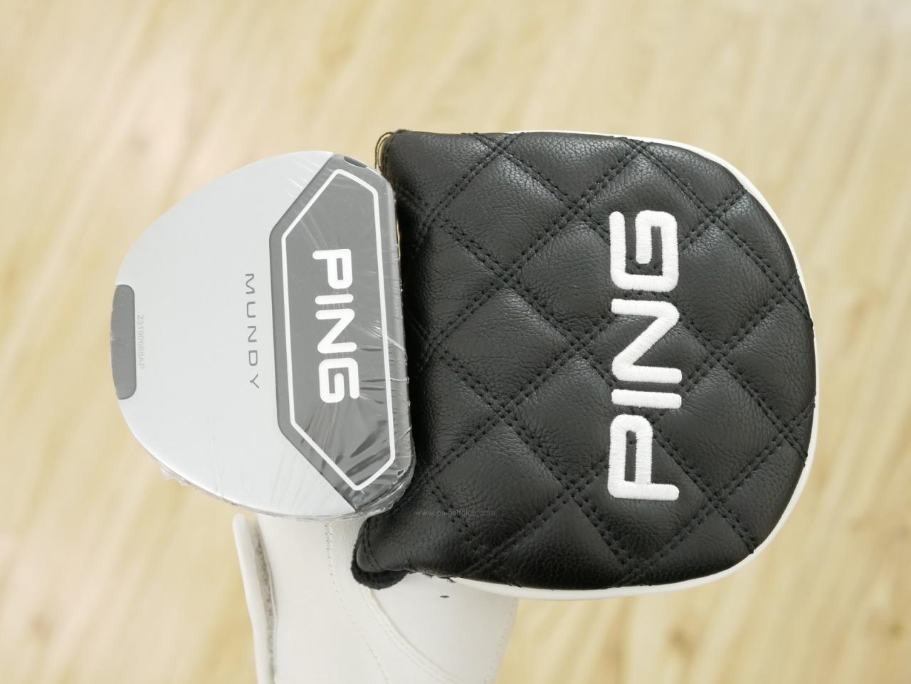 Putter : All : **ของใหม่ ยังไม่แกะพลาสติก** พัตเตอร์ Ping Mundy (ออกปี 2023) ยาว 34 นิ้ว