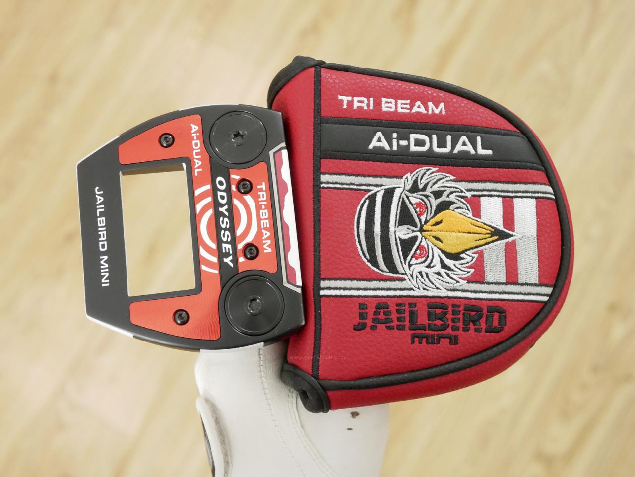 Putter : All : พัตเตอร์ Odyssey Ai-DUAL TRI-BEAM Jailbird Mini (รุ่นล่าสุด ออกปี 2026) ยาว 34 นิ้ว