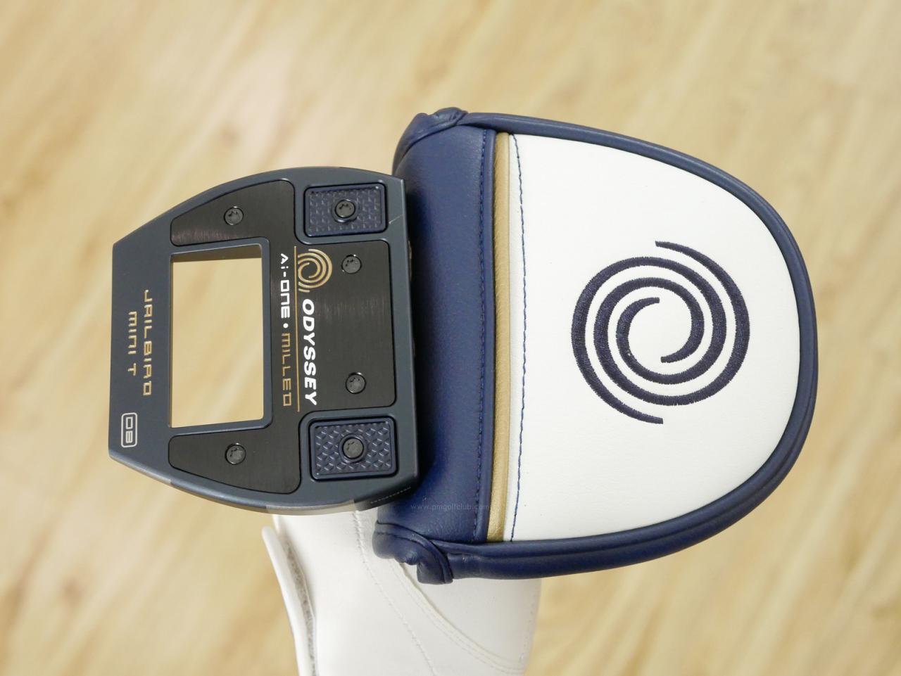 Putter : All : พัตเตอร์ Odyssey Ai-ONE Milled Jailbird Mini T DB (รุ่นท็อป ออกปี 2024) ก้าน Stroke LAB 90 ยาว 34 นิ้ว