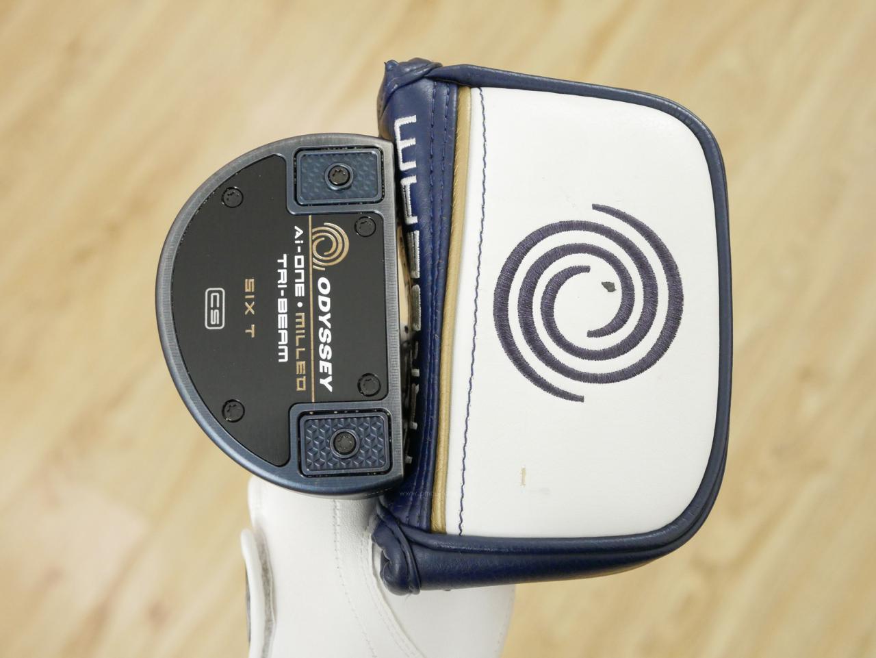 Putter : All : พัตเตอร์ Odyssey Ai-ONE Milled TRI BEAM SIX T (รุ่นท็อป ออกปี 2024) ก้าน Stroke LAB 90 ยาว 33 นิ้ว