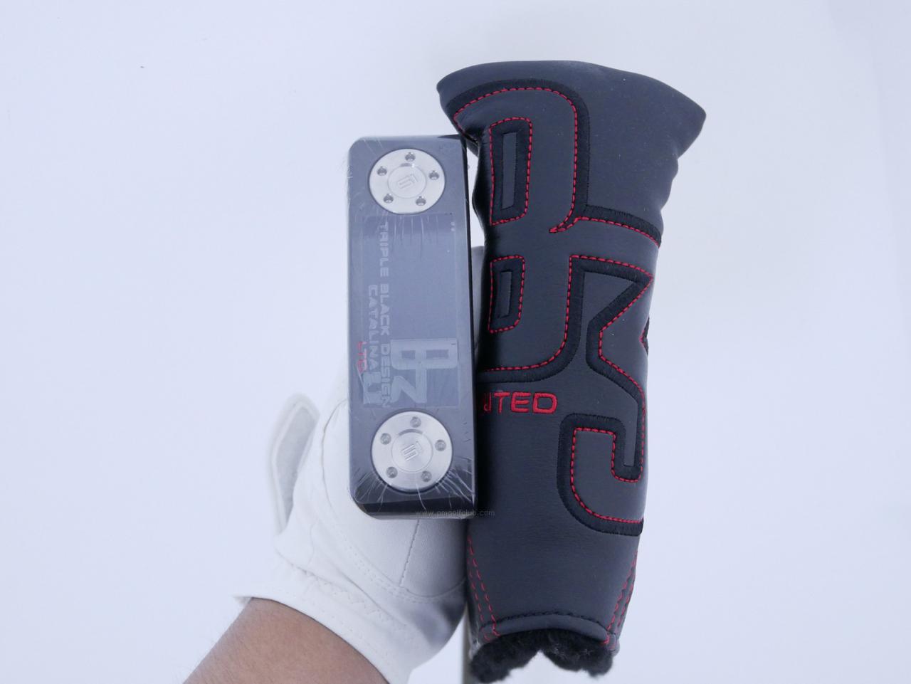 Putter : All : **ของใหม่ ยังไม่แกะพลาสติก** พัตเตอร์ Scotty Cameron B3 Triple Black Design LTD (ออกปี 2024 Limited Edition หายากครับ) ยาว 34 นิ้ว