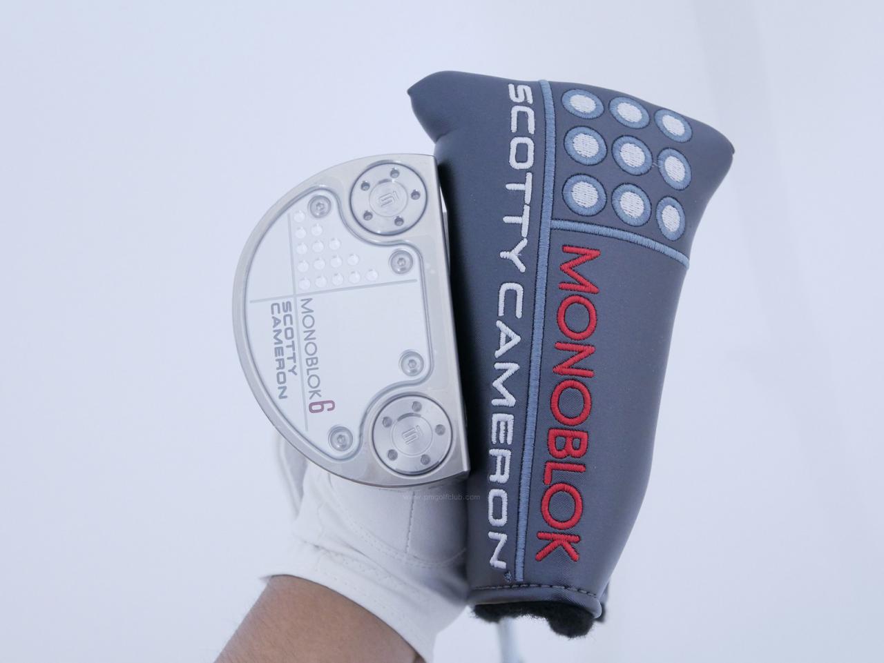 Putter : All : **ของใหม่ ยังไม่แกะพลาสติก** พัตเตอร์ Scotty Cameron Monoblok 6 (Limited หายาก) ยาว 34 นิ้ว