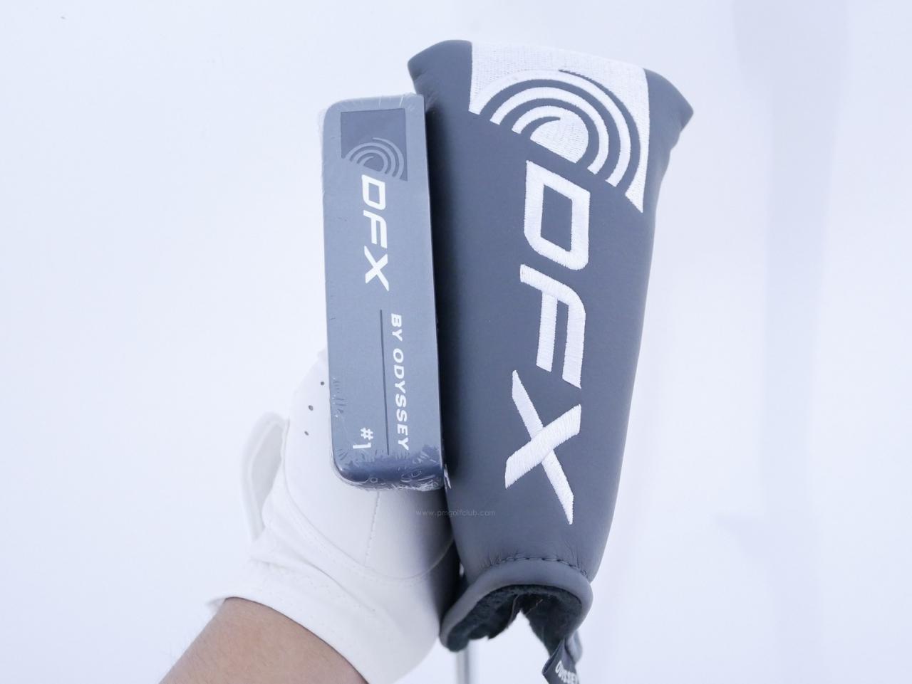 Putter : All : **ของใหม่ ยังไม่แกะพลาสติก** พัตเตอร์ Odyssey DFX #1 (รุ่นปี 2025) ยาว 34 นิ้ว