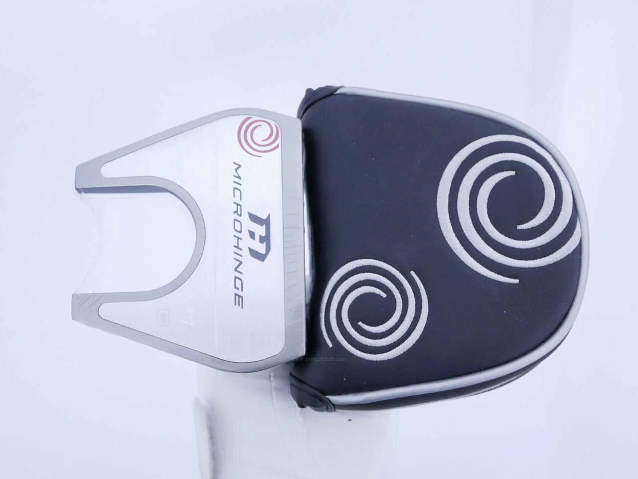 Putter : All : **ของใหม่ ยังไม่แกะพลาสติก** พัตเตอร์ Odyssey Microhinge #7S (รุ่นล่าสุด ปี 2025) ยาว 33 นิ้ว