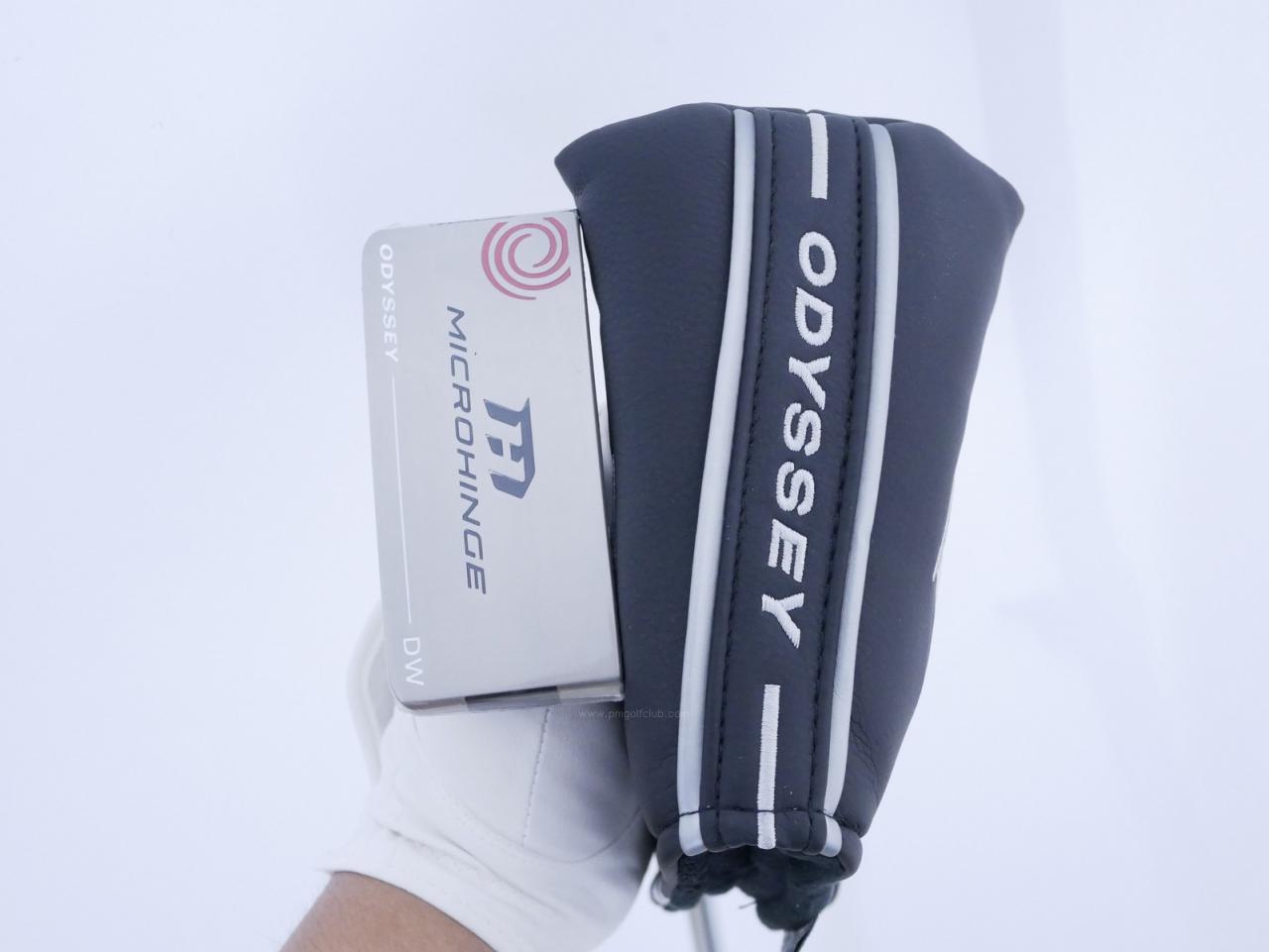 Putter : All : **ของใหม่ ยังไม่แกะพลาสติก** พัตเตอร์ Odyssey Microhinge DW (รุ่นล่าสุด ปี 2025) ยาว 33 นิ้ว