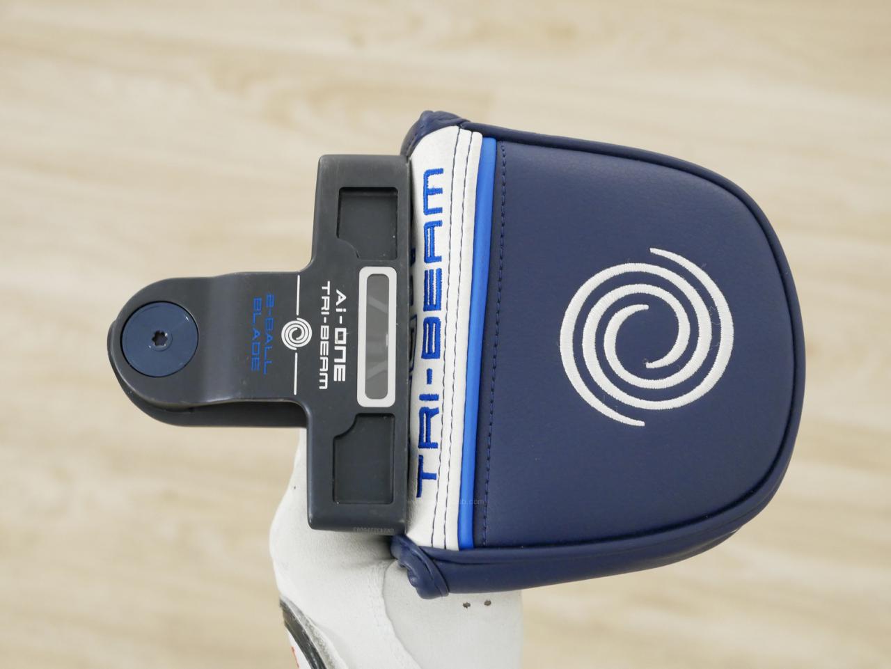 Putter : All : พัตเตอร์ Odyssey Ai-ONE TRI-BEAM 2-Ball Blade (ออกปี 2024) ยาว 33 นิ้ว