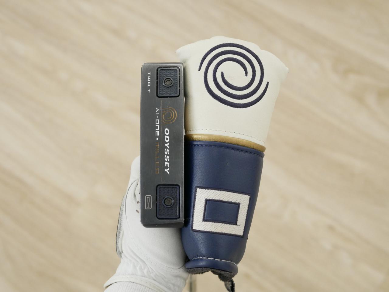 Putter : All : พัตเตอร์ Odyssey Ai-ONE Milled TWO T (รุ่นท็อป ล่าสุด ออกปี 2024) ก้าน Stroke LAB 90 ยาว 34 นิ้ว