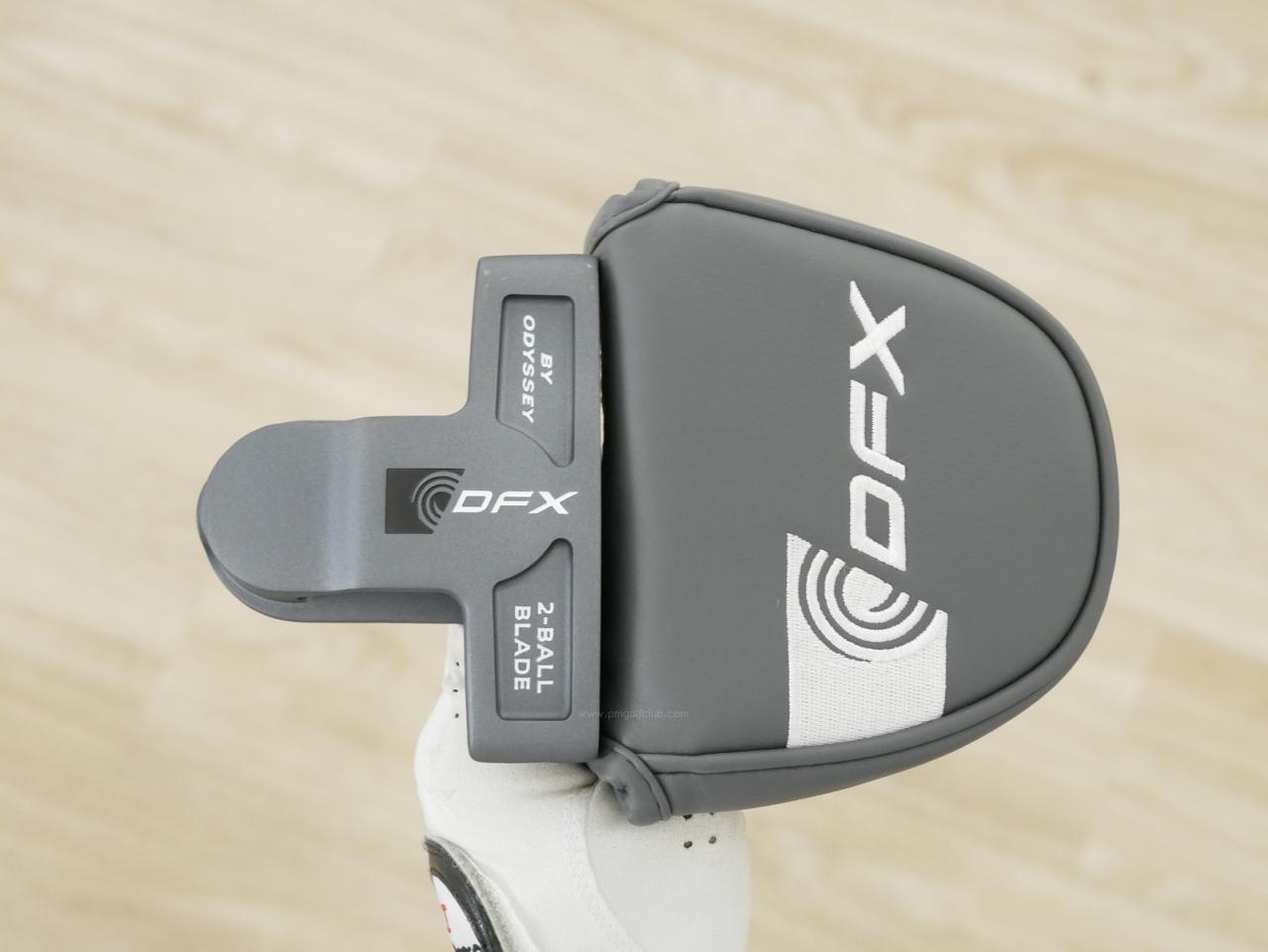 Putter : All :  พัตเตอร์ Odyssey DFX 2-Ball Blade (รุ่นปี 2025) ยาว 33 นิ้ว