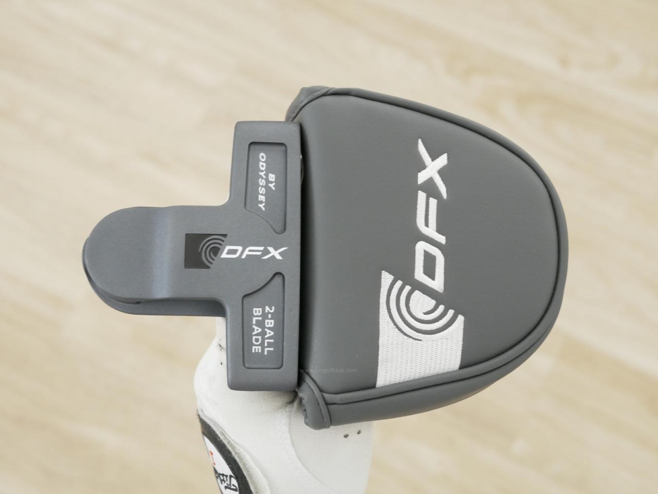 Putter : All :  พัตเตอร์ Odyssey DFX 2-Ball Blade (รุ่นปี 2025) ยาว 34 นิ้ว