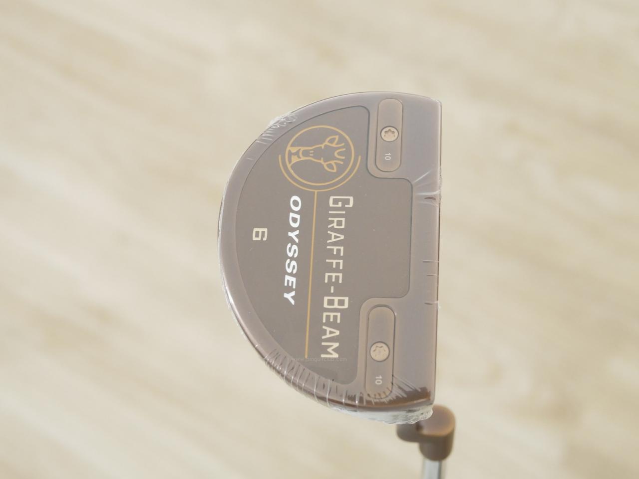 Putter : All : **ของใหม่ ยังไม่แกะพลาสติก** พัตเตอร์ Odyssey GIRAFFE-BEAM 6 (ออกปี 2024) ก้าน Stroke LAB SL 90 ยาว 34 นิ้ว