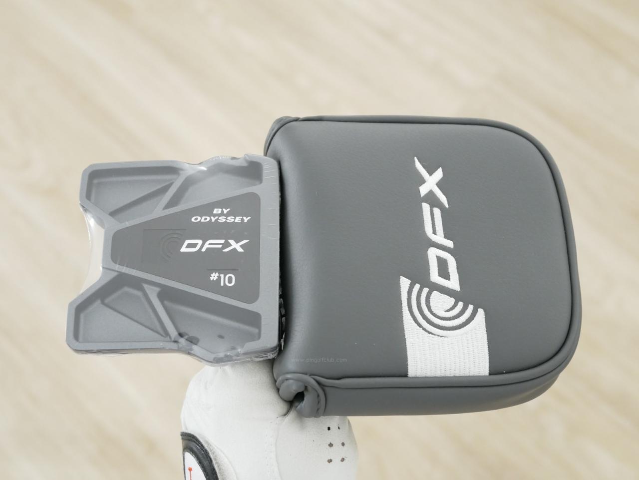 Putter : All : **ของใหม่ ยังไม่แกะพลาสติก** พัตเตอร์ Odyssey DFX #10 (รุ่นปี 2025) ยาว 34 นิ้ว