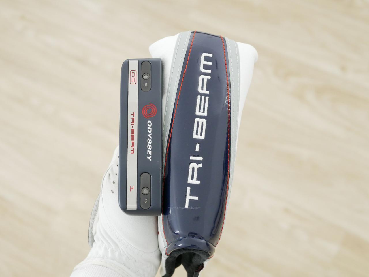 Putter : All : พัตเตอร์ Odyssey Tri-Beam 1 CS (ออกปี 2023) ก้าน Stroke LAB 70 ยาว 34 นิ้ว