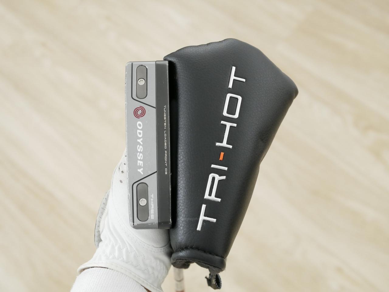 Putter : All : พัตเตอร์ Odyssey Tri-Hot 5K THREE (รุ่นท้อป ออกปี 2022) ก้าน Stroke Lab ยาว 34 นิ้ว