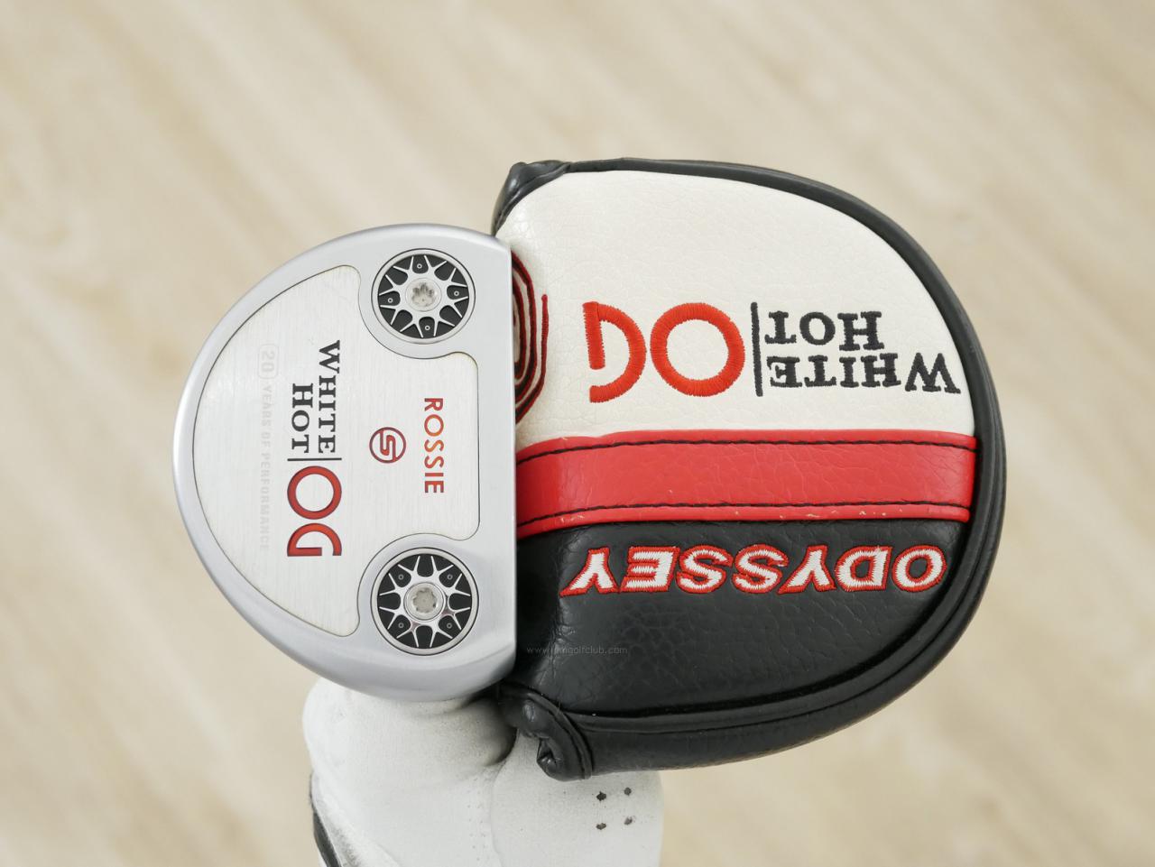 Putter : All : พัตเตอร์ Odyssey White Hot OG Rossie S ก้าน Stroke LAB ยาว 34 นิ้ว