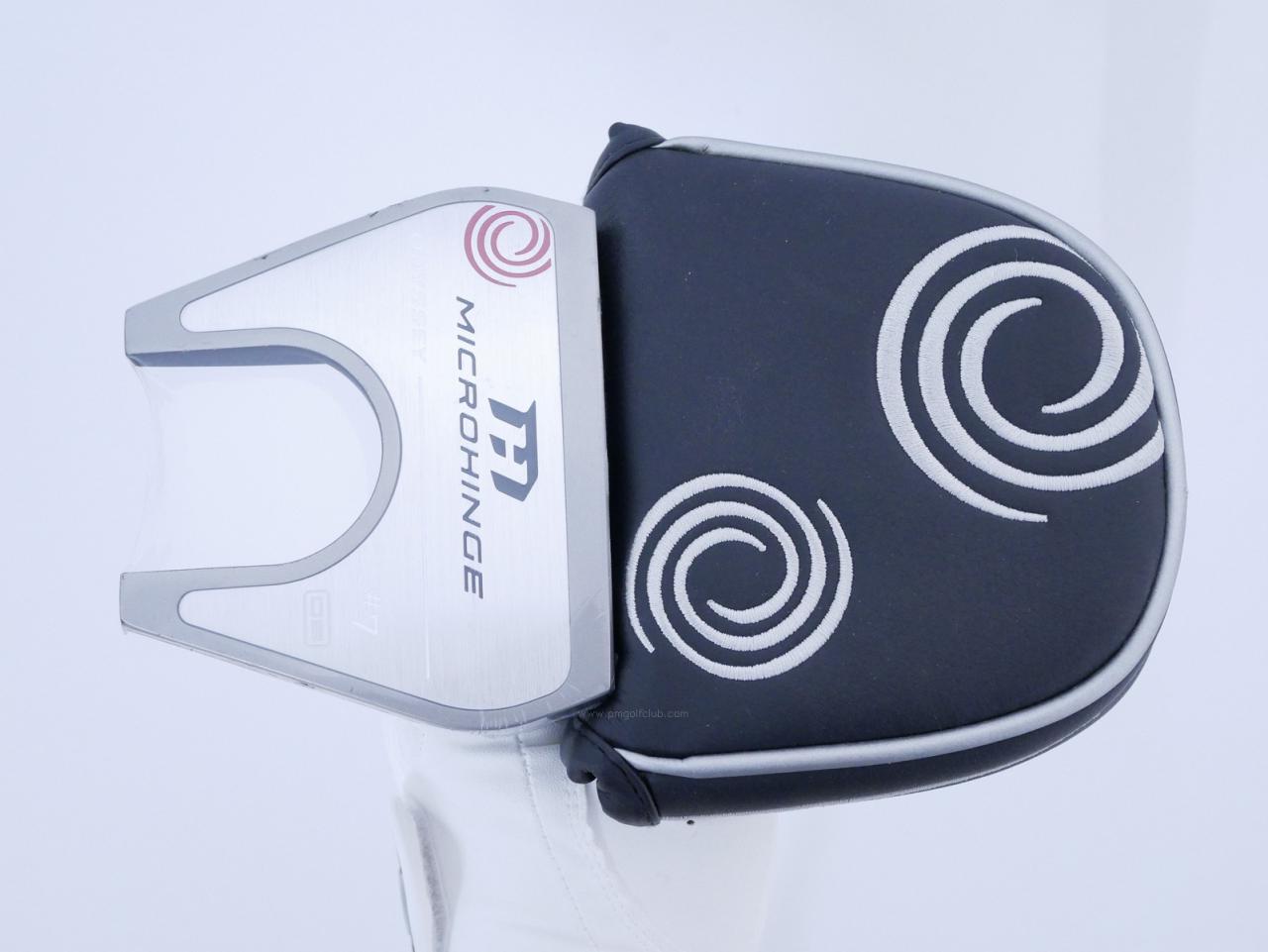 Putter : All : **ของใหม่ ยังไม่แกะพลาสติก** พัตเตอร์ Odyssey Microhinge #7 DB (รุ่นล่าสุด ปี 2025) ยาว 34 นิ้ว