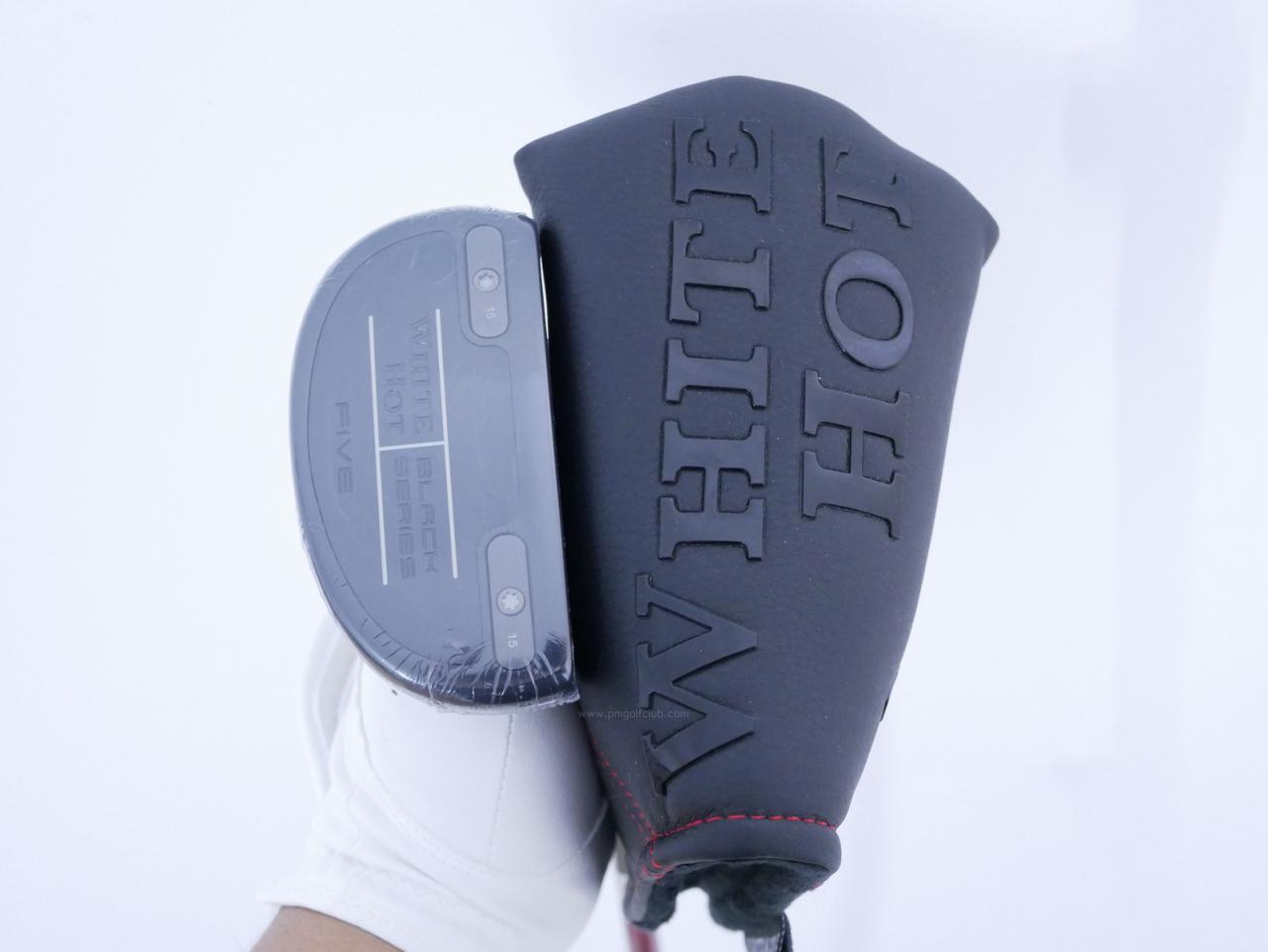 Putter : All : **ของใหม่ ยังไม่แกะพลาสติก** พัตเตอร์ Odyssey White Hot Black Series five (ออกปี 2024) ก้าน Stroke LAB 70 ยาว 34 นิ้ว