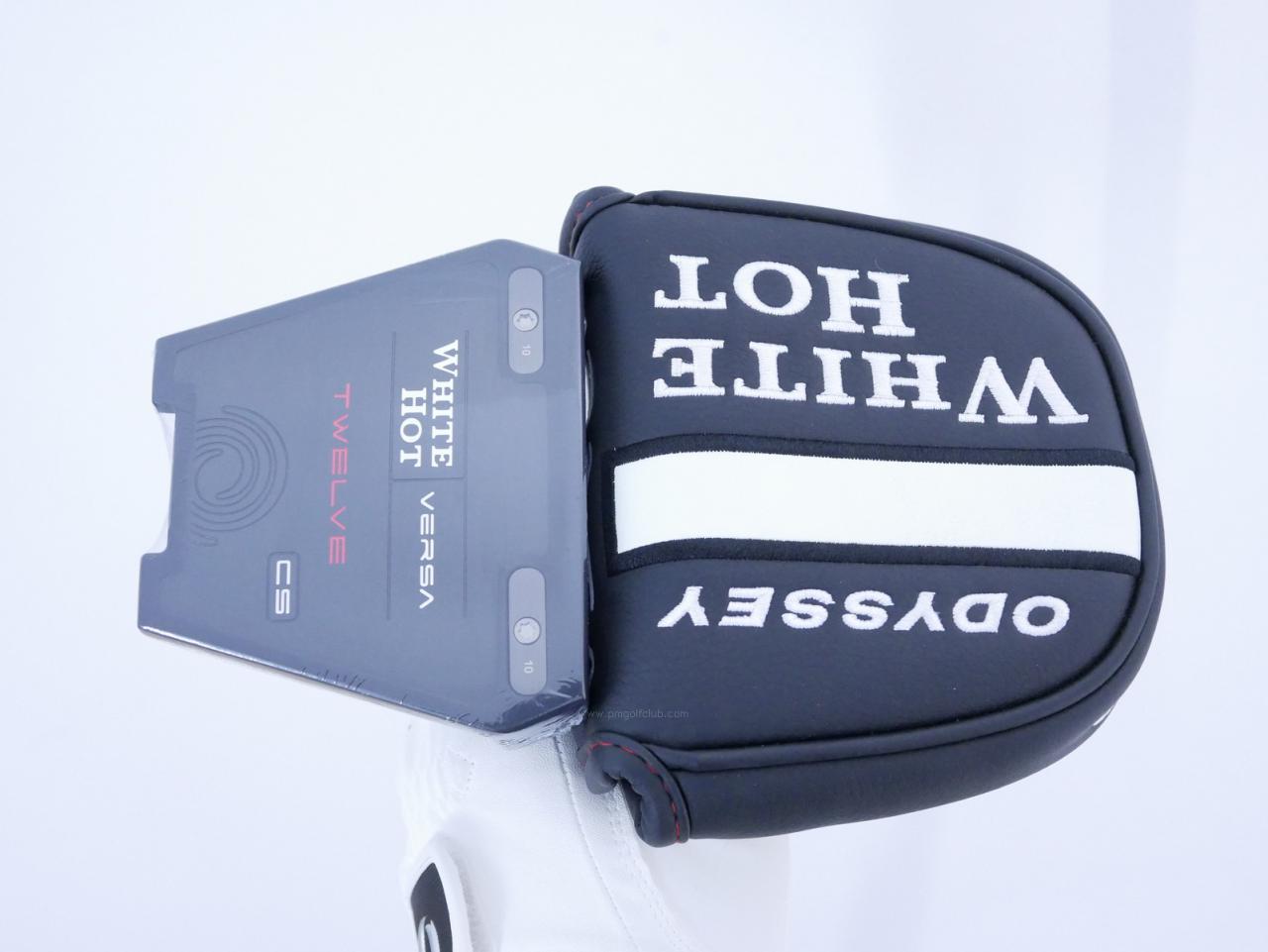 Putter : All : **ของใหม่ ยังไม่แกะพลาสติก** พัตเตอร์ Odyssey White Hot VERSA TWELVE CS (ออกปี 2023) ยาว 33 นิ้ว