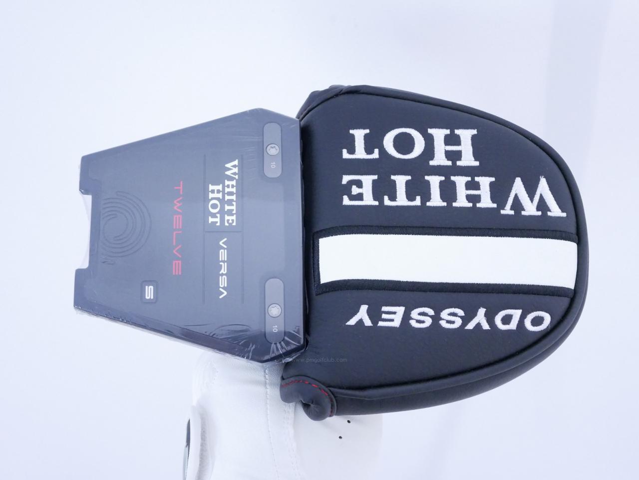 Putter : All : **ของใหม่ ยังไม่แกะพลาสติก** พัตเตอร์ Odyssey White Hot VERSA TWELVE S (ออกปี 2023) ยาว 33 นิ้ว