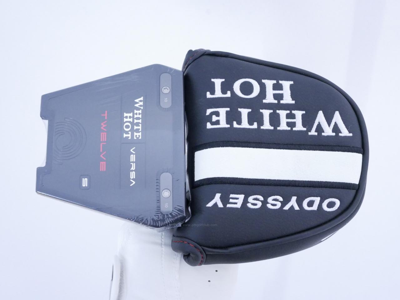 Putter : All : **ของใหม่ ยังไม่แกะพลาสติก** พัตเตอร์ Odyssey White Hot VERSA TWELVE S (ออกปี 2023) ยาว 34 นิ้ว