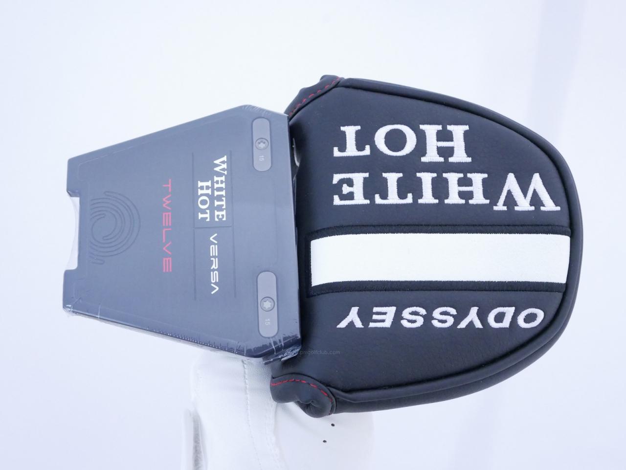 Putter : All : **ของใหม่ ยังไม่แกะพลาสติก** พัตเตอร์ Odyssey White Hot VERSA TWELVE (ออกปี 2023) ก้าน Stroke LAB  70 ยาว 34 นิ้ว