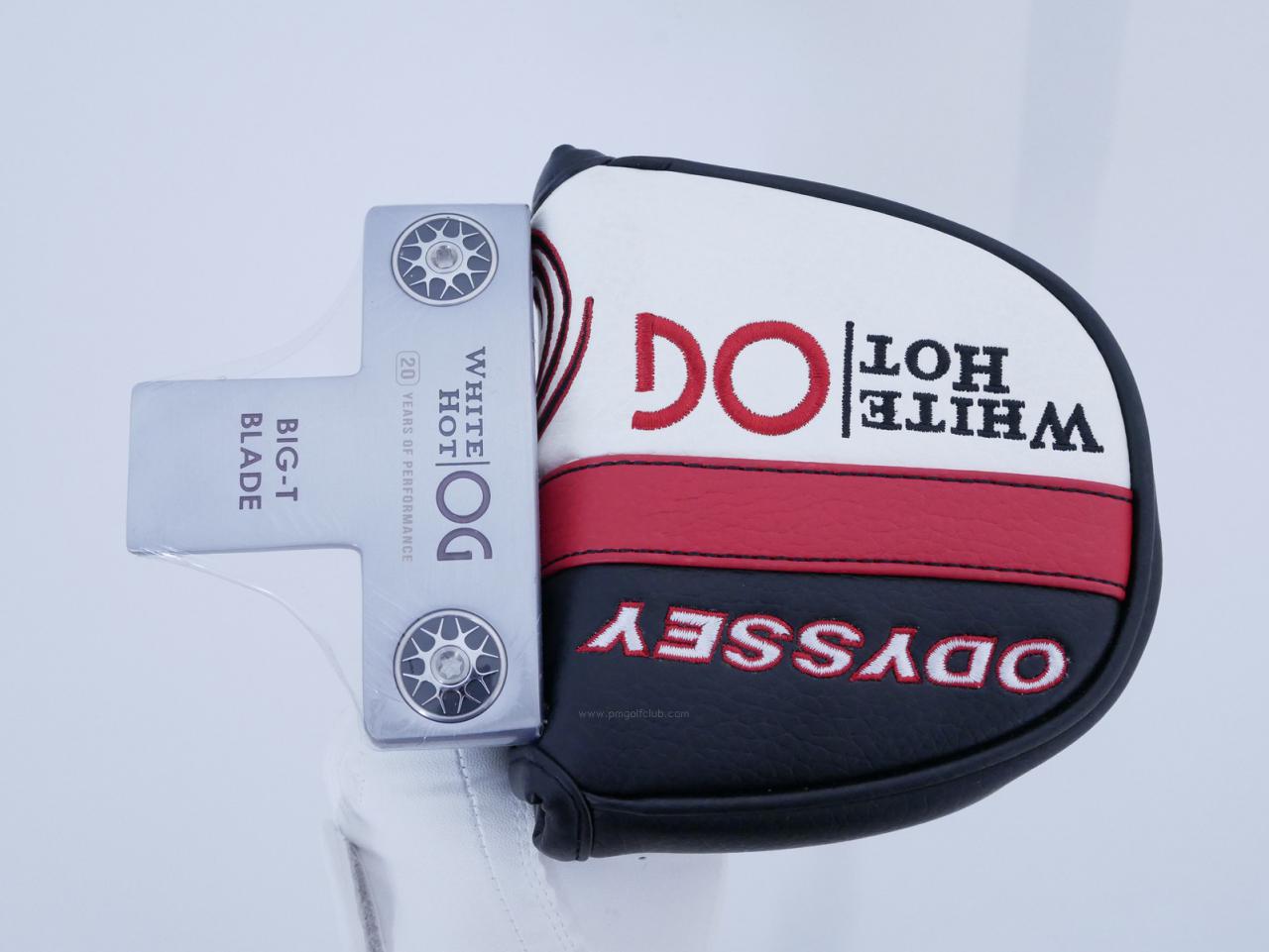 Putter : All : **ของใหม่ ยังไม่แกะพลาสติก** พัตเตอร์ Odyssey White Hot OG BIG-T BLADE ยาว 33 นิ้ว