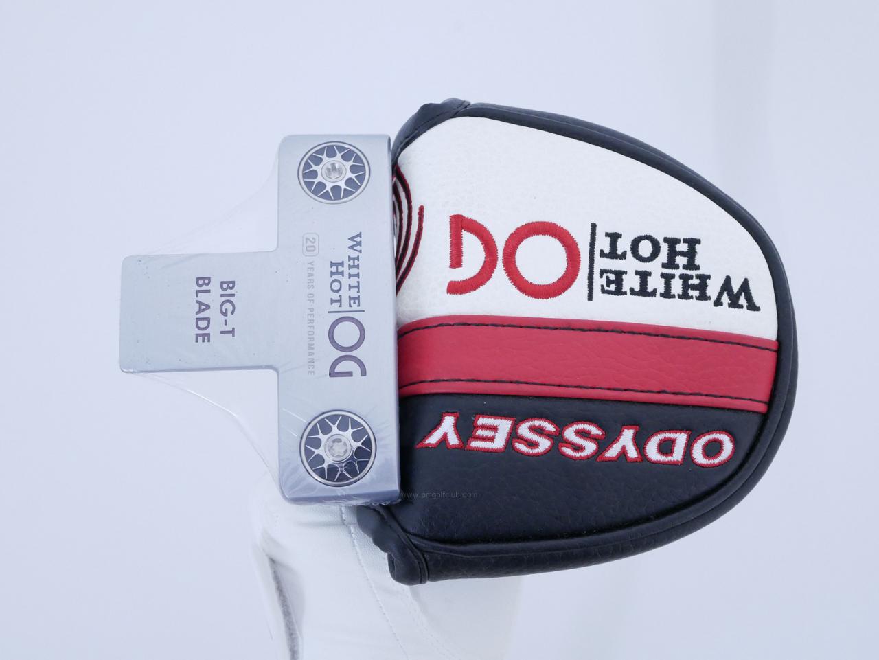 Putter : All : **ของใหม่ ยังไม่แกะพลาสติก** พัตเตอร์ Odyssey White Hot OG BIG-T BLADE ยาว 34 นิ้ว
