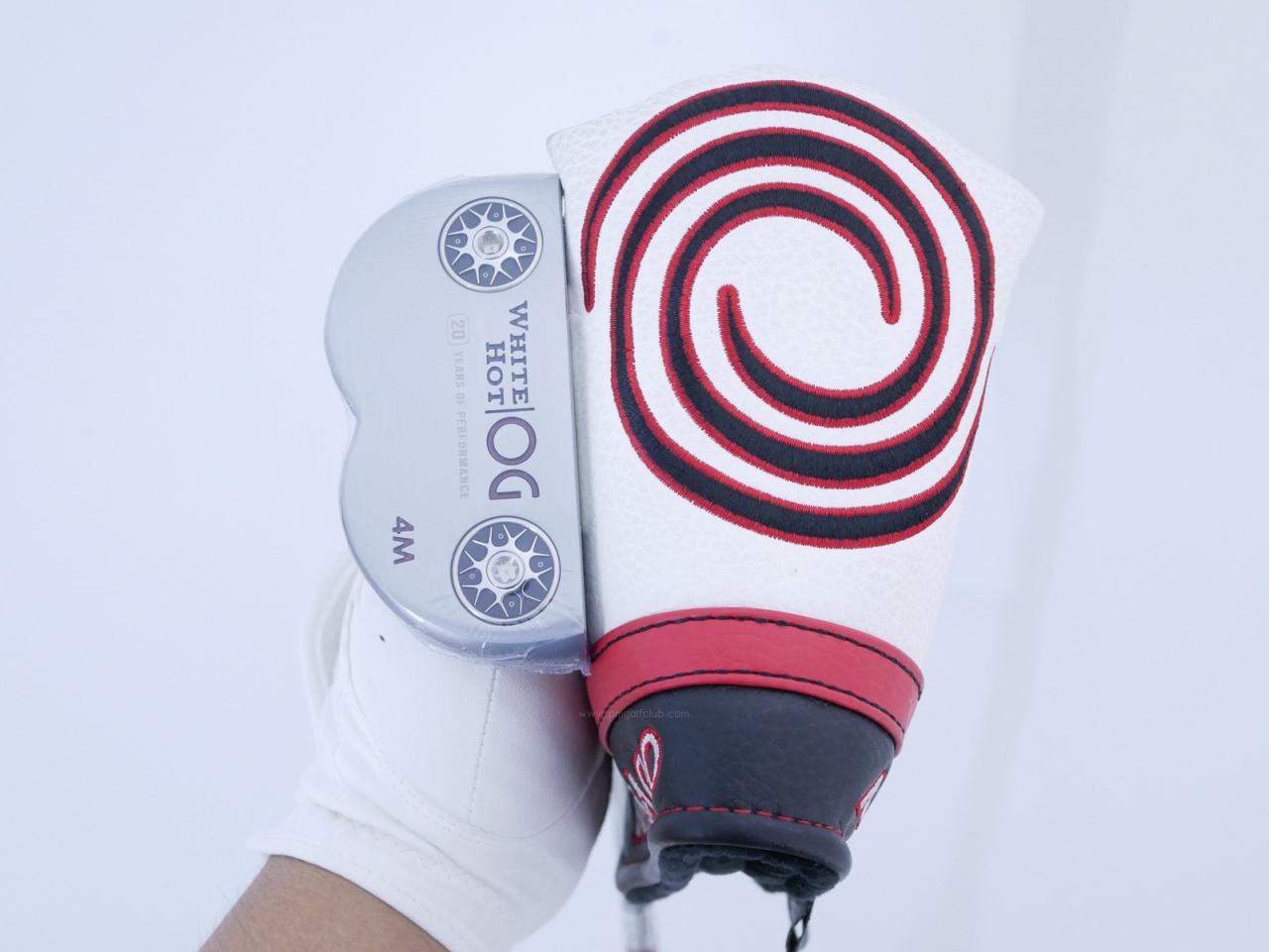 Putter : All : **ของใหม่ ยังไม่แกะพลาสติก** พัตเตอร์ Odyssey White Hot OG 4M ก้าน Stroke LAB ยาว 34 นิ้ว