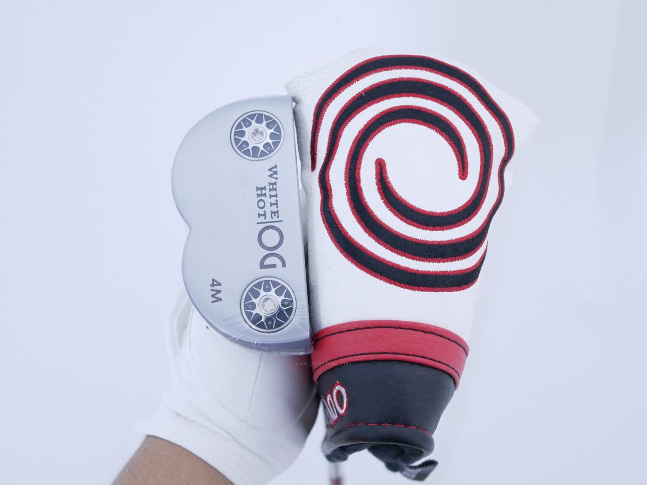 Putter : All : **ของใหม่ ยังไม่แกะพลาสติก** พัตเตอร์ Odyssey White Hot OG 4M ก้าน Stroke LAB ยาว 34 นิ้ว