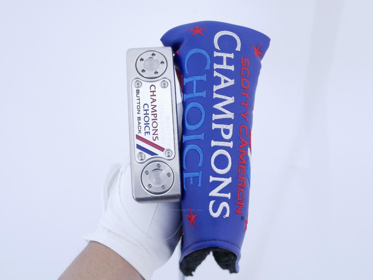 Putter : All : พัตเตอร์ Scotty Cameron Champions Choice Button Back Newport 1.5 Plus (ออกปี 2023 Limited หายาก) ยาว 33 นิ้ว