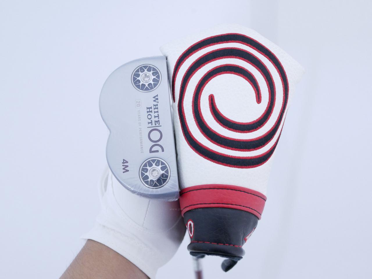 Putter : All : **ของใหม่ ยังไม่แกะพลาสติก** พัตเตอร์ Odyssey White Hot OG 4M ก้าน Stroke LAB ยาว 33 นิ้ว