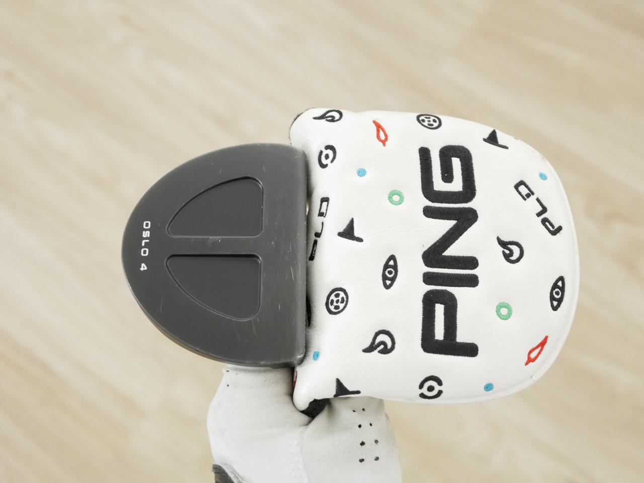 Putter : All : พัตเตอร์ Ping PLD OSLO 4 (ออกปี 2023 ตัวท้อปสุด) ยาว 34 นิ้ว