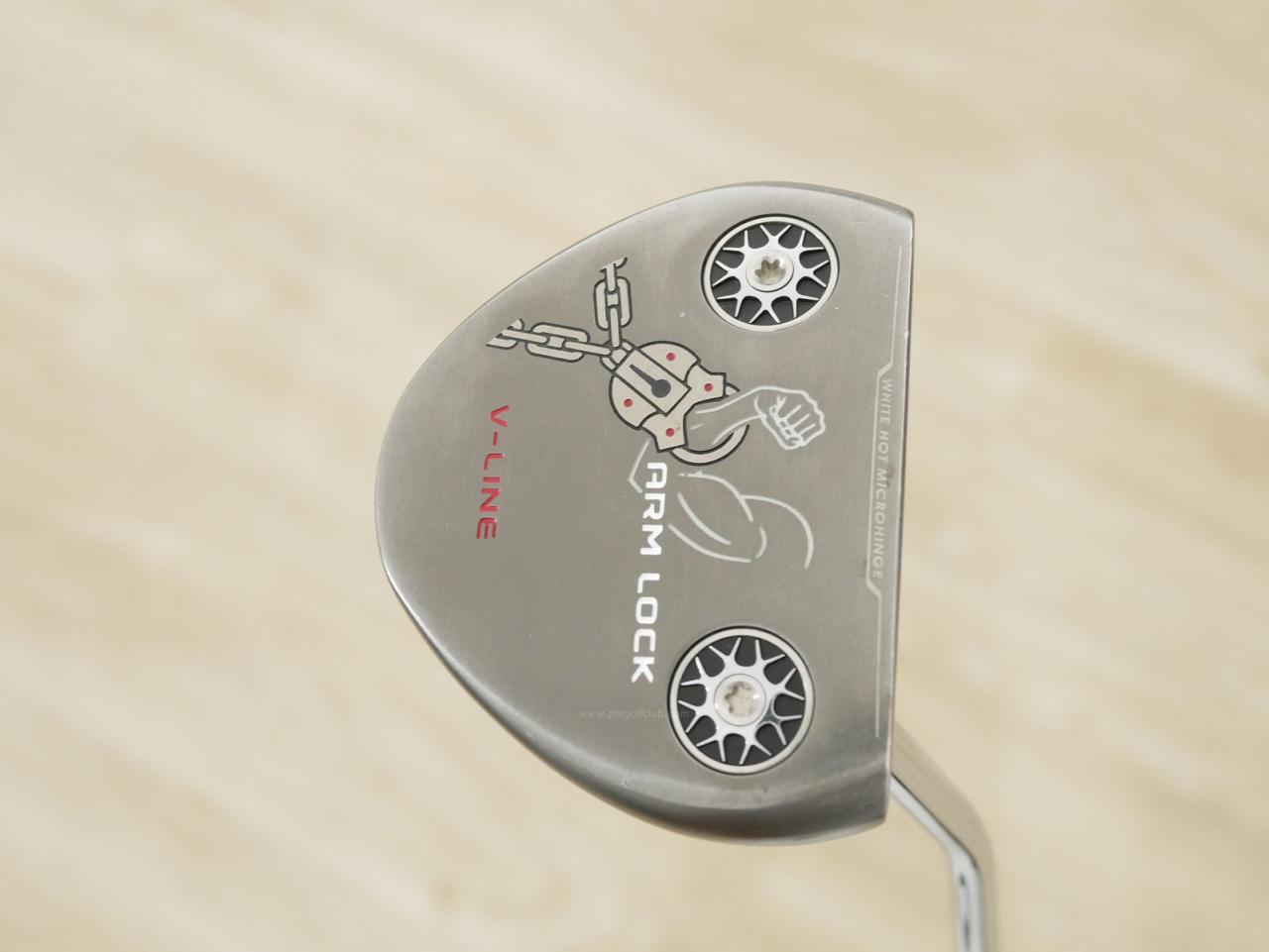 Putter : All : พัตเตอร์ Odyssey ARM LOCK V-Line (หายาก) ยาว 40 นิ้ว