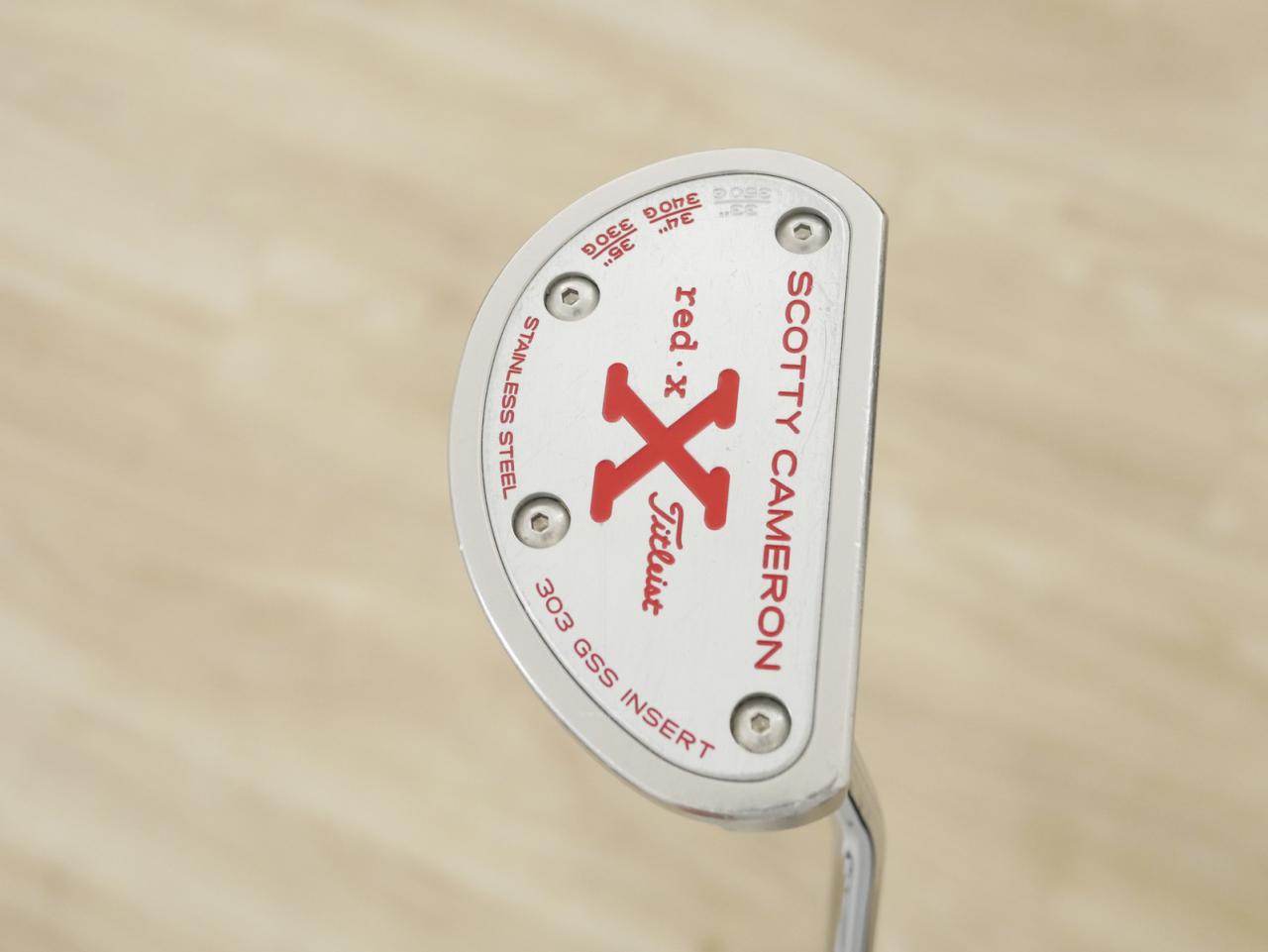 Putter : All : พัตเตอร์ Scotty Camaron Red X (Mallet) ยาว 33 นิ้ว