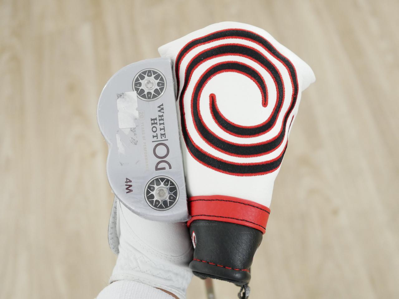 Putter : All : **ของใหม่ ยังไม่แกะพลาสติก** พัตเตอร์ Odyssey White Hot OG 4M ก้าน Stroke LAB ยาว 34 นิ้ว