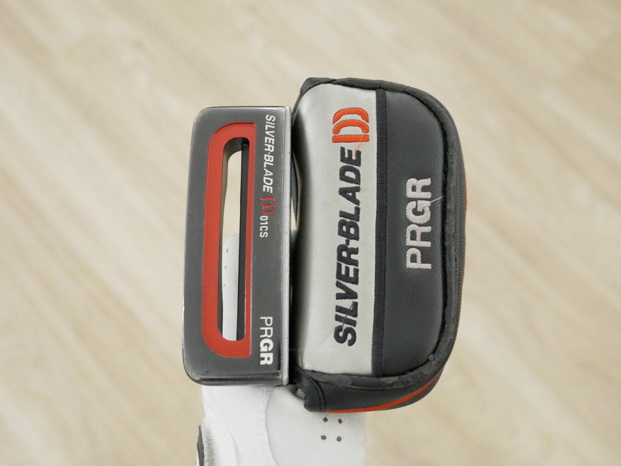 Putter : All : พัตเตอร์ PRGR Silver-Blade DD 01CS (Mallet) ยาว 34 นิ้ว