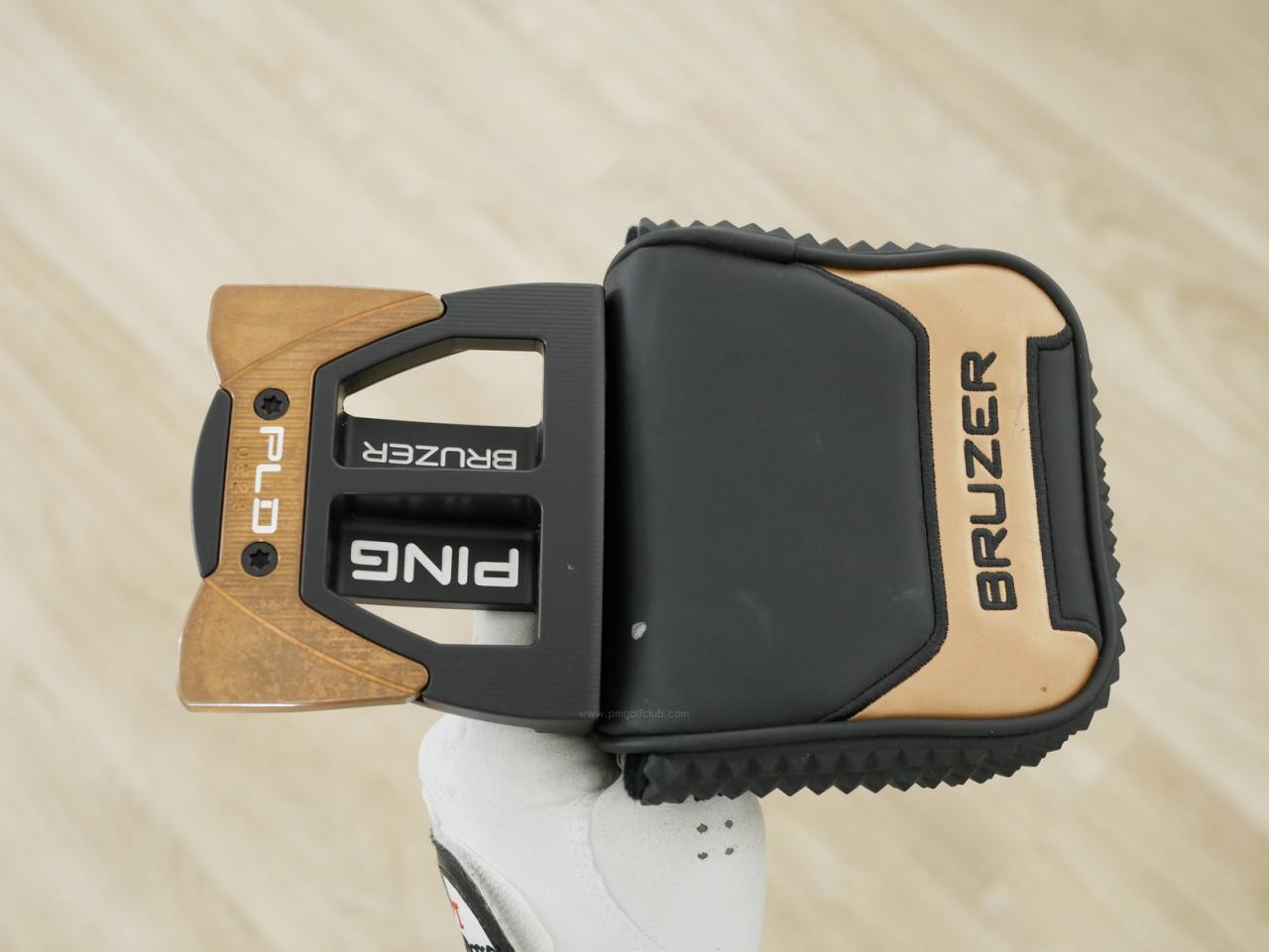 Putter : All : พัตเตอร์ Ping PLD BRUZER (Limited หายากมากๆ ผลิตจำนวนจำกัด) ยาว 34 นิ้ว