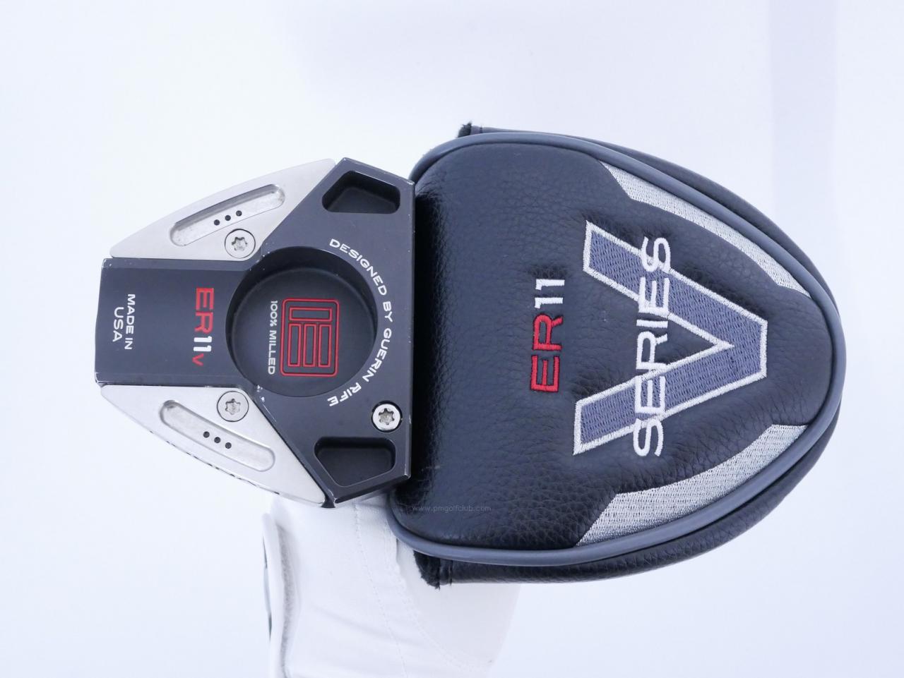 Putter : All : พัตเตอร์ EVNROLL ER11V Milled Midlock Mallet ยาว 33 นิ้ว