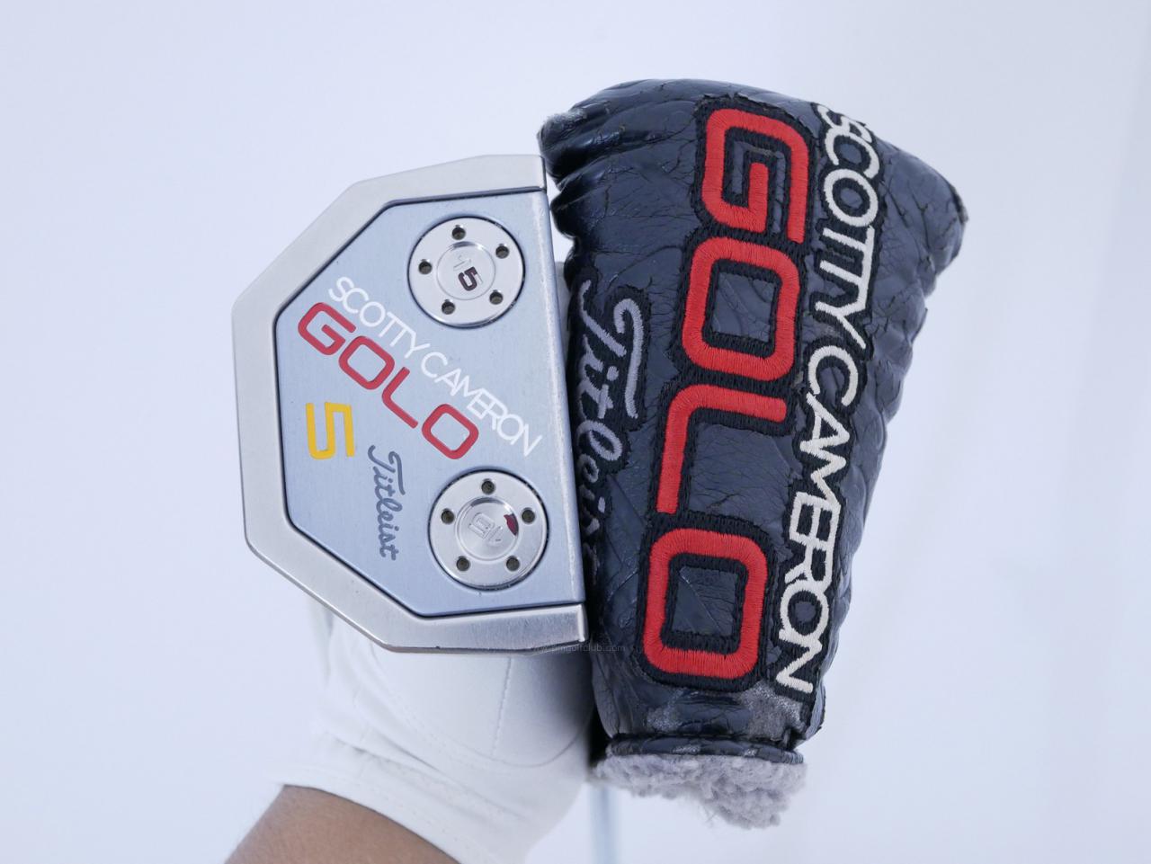 Putter : All : พัตเตอร์ Scotty Cameron GOLO 5 Mallet ยาว 34 นิ้ว