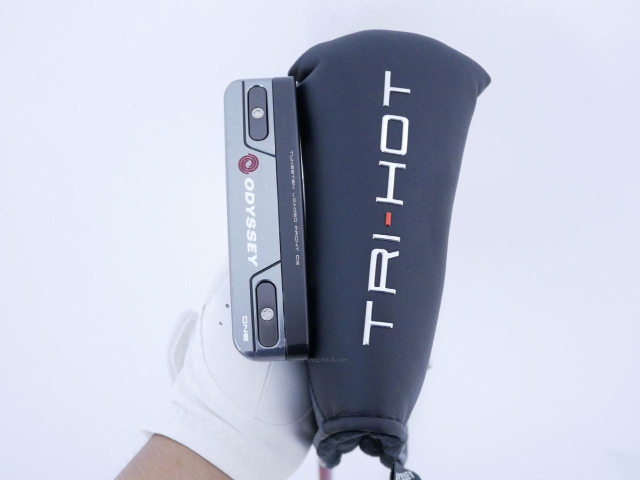 Putter : All : พัตเตอร์ Odyssey Tri-Hot 5K ONE (รุ่นท้อป ออกปี 2022) ก้าน Stroke Lab ยาว 34 นิ้ว