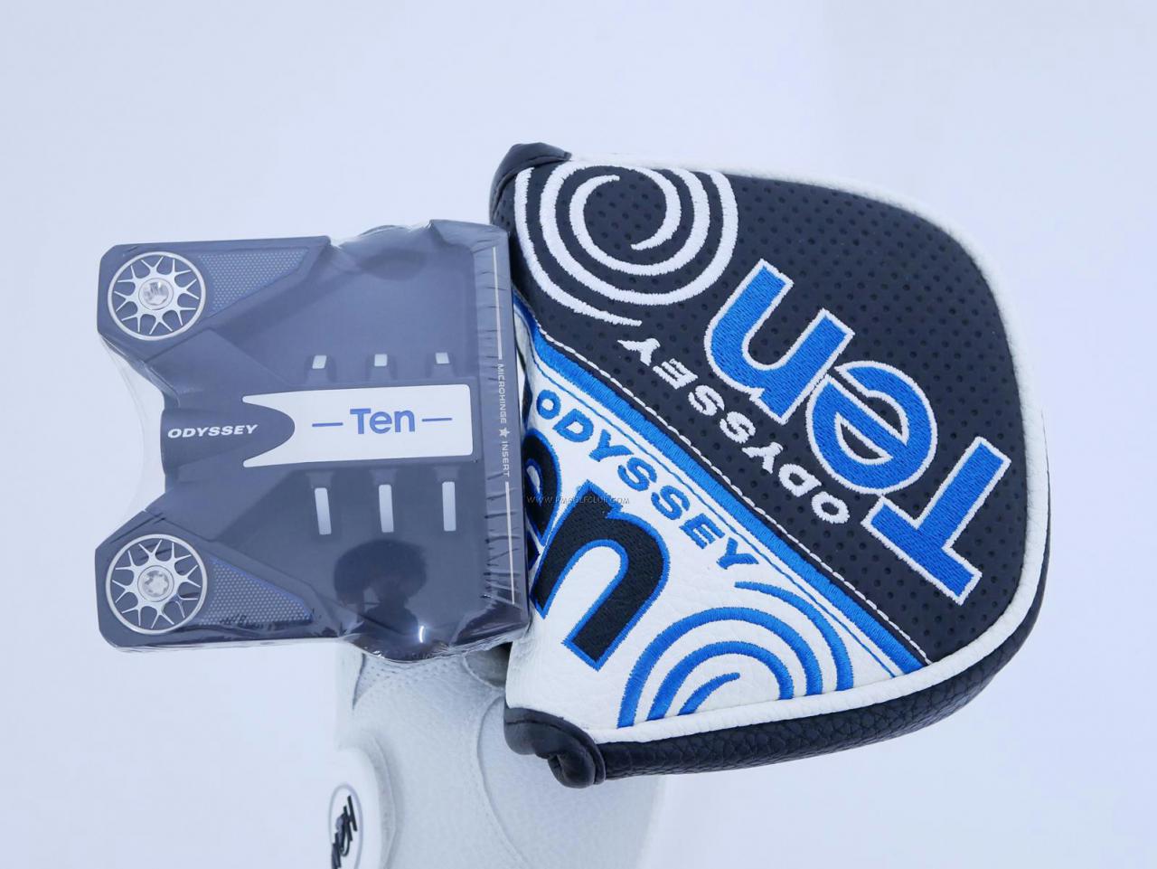 Putter : All : **ของใหม่ ยังไม่แกพลาสติก** พัตเตอร์ Odyssey TEN S (ปี 2022) ก้าน Stroke LAB ยาว 34 นิ้ว