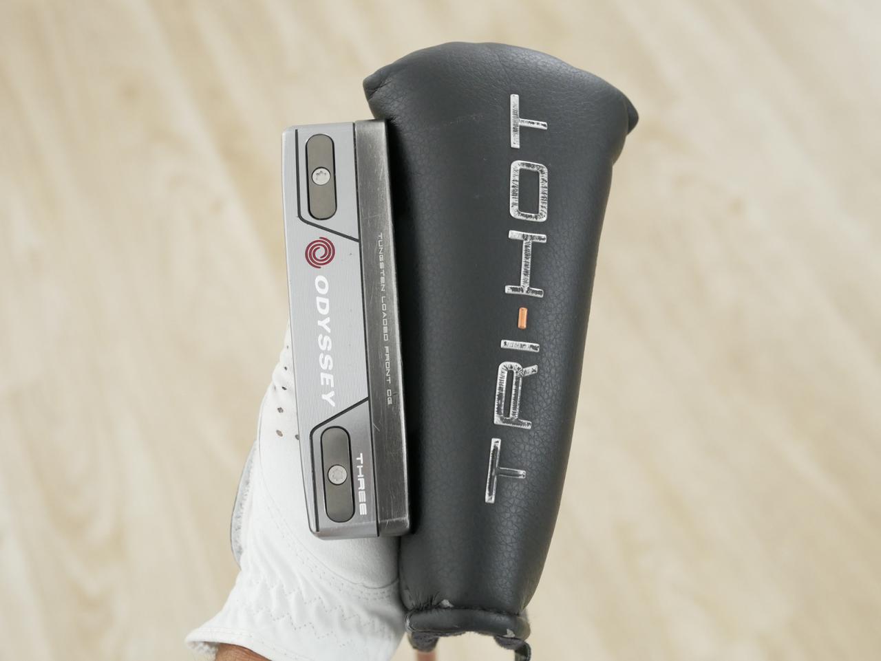 Putter : All : พัตเตอร์ Odyssey Tri-Hot 5K THREE (รุ่นท้อป ออกปี 2022) ก้าน Stroke Lab ยาว 34 นิ้ว