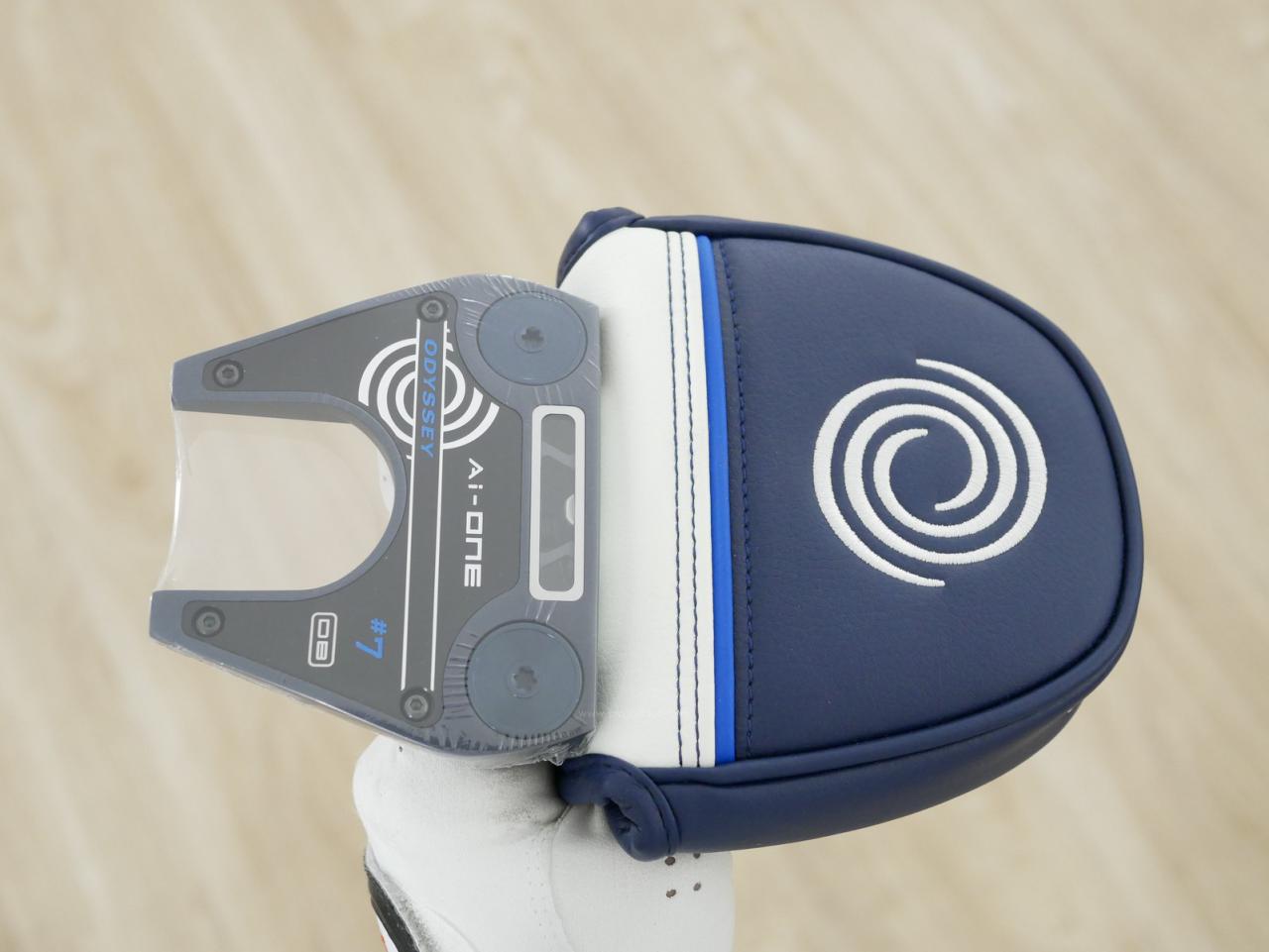 Putter : All : **ของใหม่ ยังไม่แกะพลาสติก** พัตเตอร์ Odyssey Ai-ONE #7 DB (ออกปี 2024) ก้าน Stroke LAB 90 ยาว 33 นิ้ว