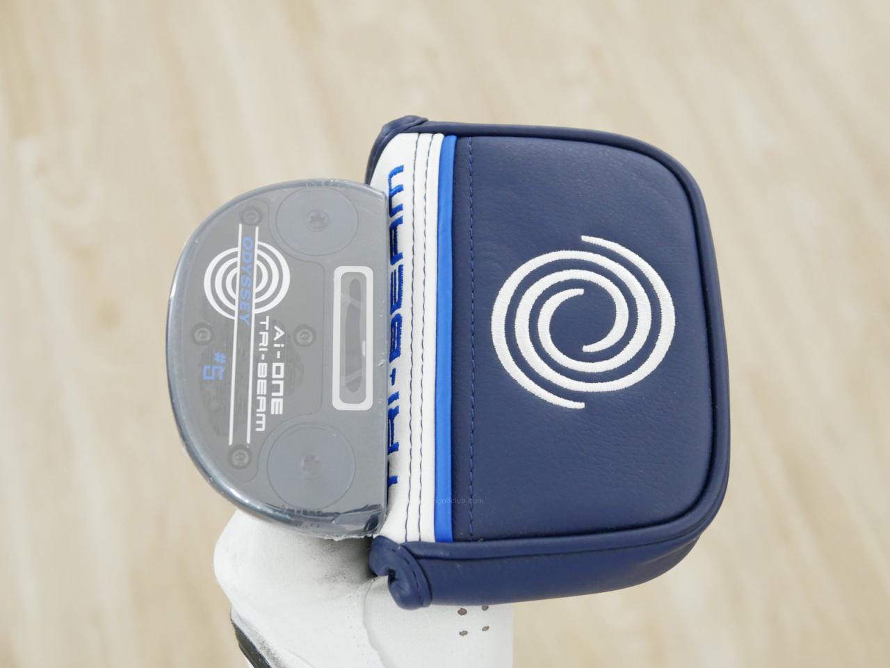 Putter : All : **ของใหม่ ยังไม่แกะพลาสติก** พัตเตอร์ Odyssey Ai-ONE TRI-BEAM #5 (ออกปี 2024) ก้าน Stroke LAB 90 ยาว 34 นิ้ว