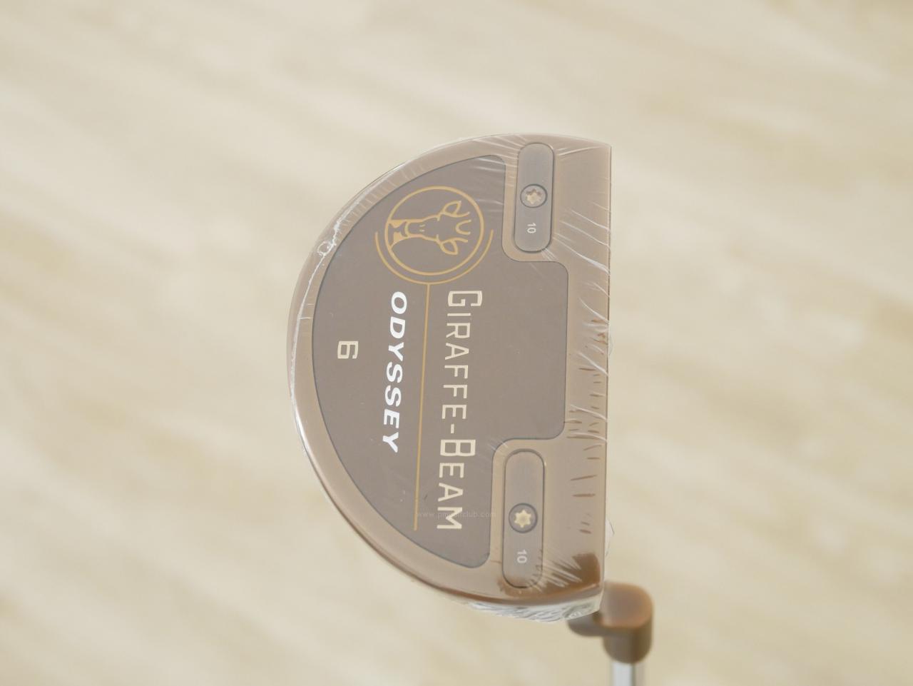Putter : All : **ของใหม่ ยังไม่แกะพลาสติก** พัตเตอร์ Odyssey GIRAFFE-BEAM 6 (ออกปี 2024) ก้าน Stroke LAB SL 90 ยาว 33 นิ้ว