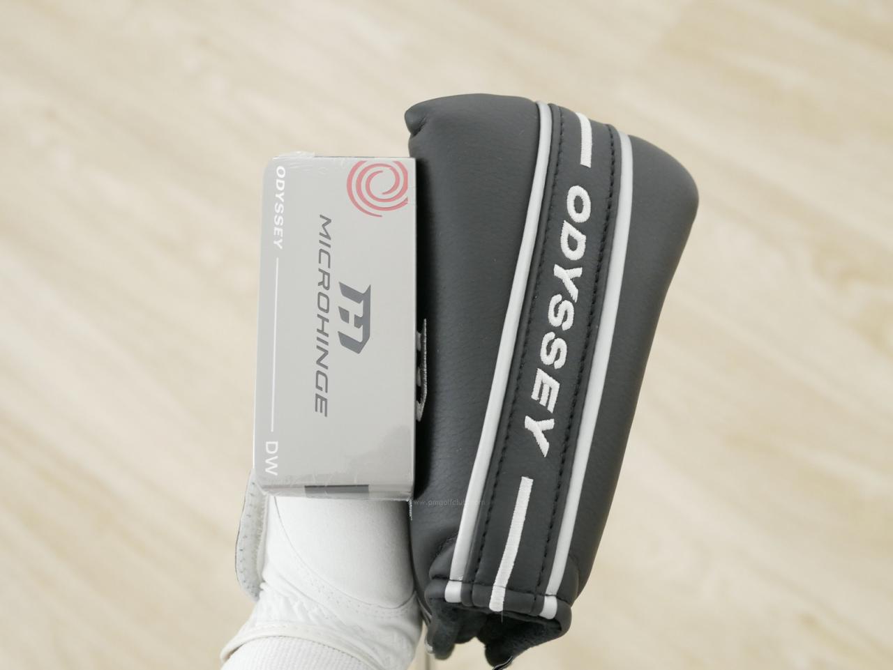 Putter : All : **ของใหม่ ยังไม่แกะพลาสติก** พัตเตอร์ Odyssey Microhinge DW (รุ่นล่าสุด ปี 2025) ยาว 34 นิ้ว