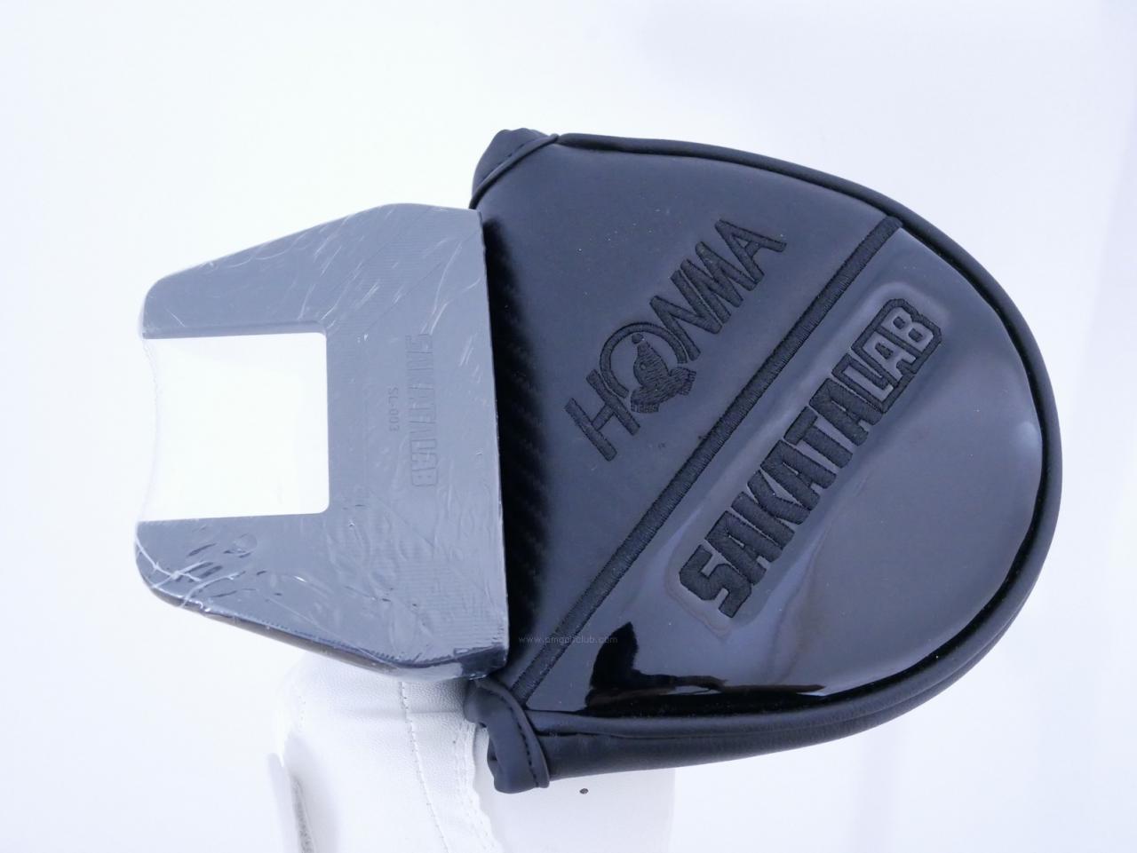 Putter : All : **ของใหม่ ยังไม่แกะพลาสติก** พัตเตอร์ Honma SAKATA LAB SL-003 (รุ่นล่าสุด ปี 2024) ยาว 34 นิ้ว