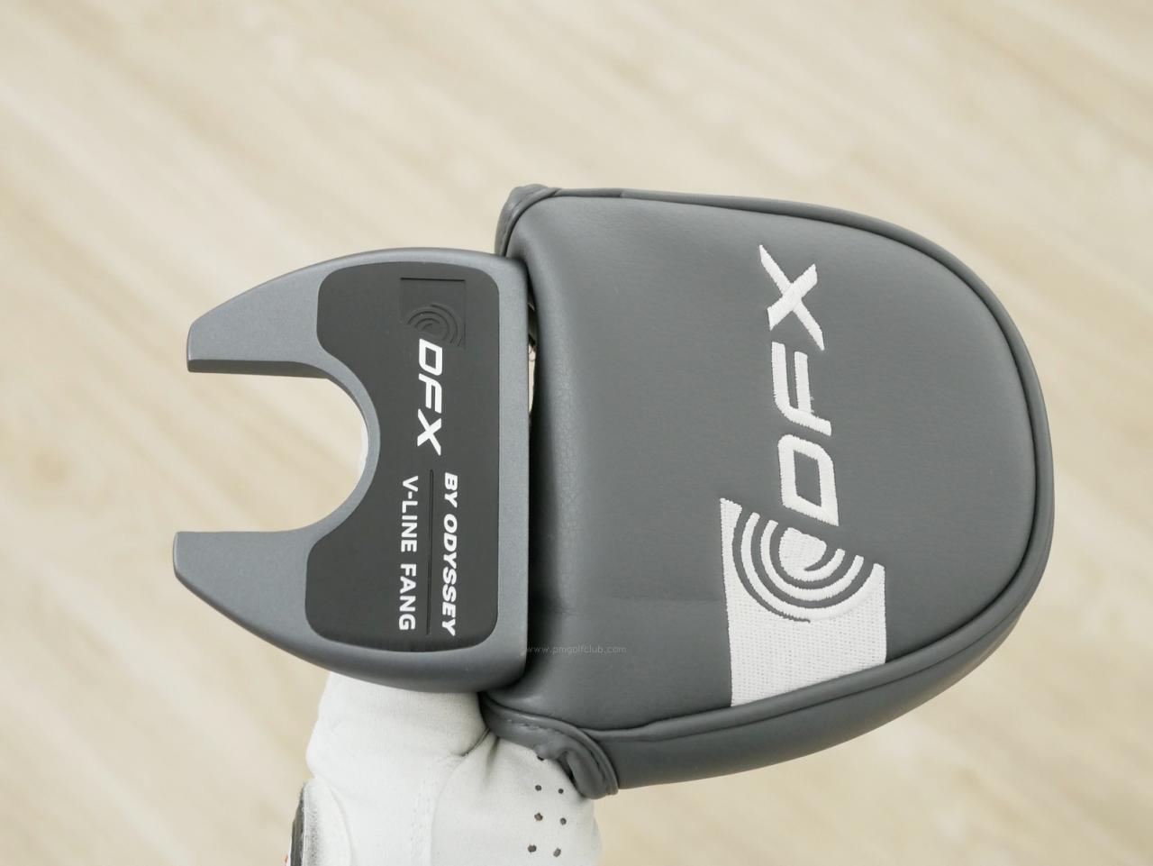 Putter : All : พัตเตอร์ Odyssey DFX V-Line Fang (รุ่นปี 2025) ยาว 34 นิ้ว