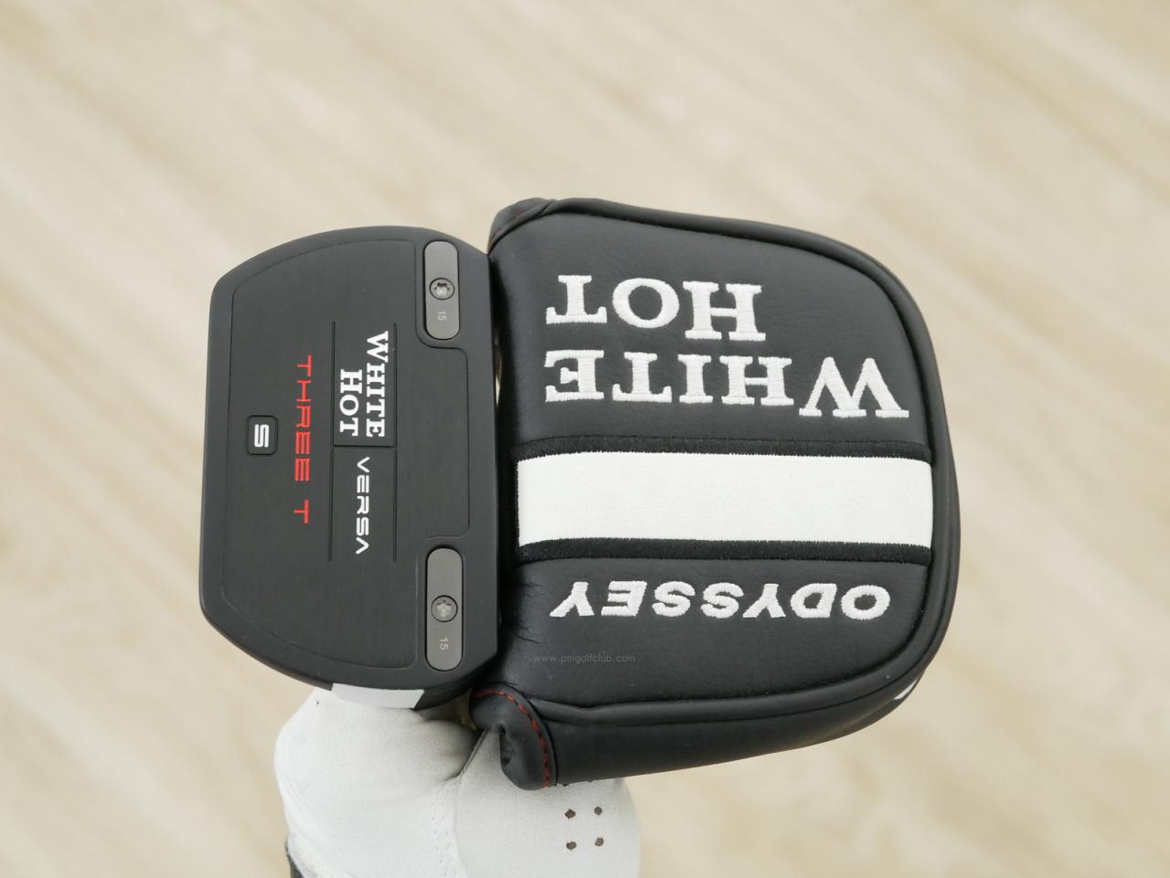 Putter : All : พัตเตอร์ Odyssey White Hot VERSA THREE T S (ออกปี 2023) ก้าน Stroke LAB 70 ยาว 33 นิ้ว