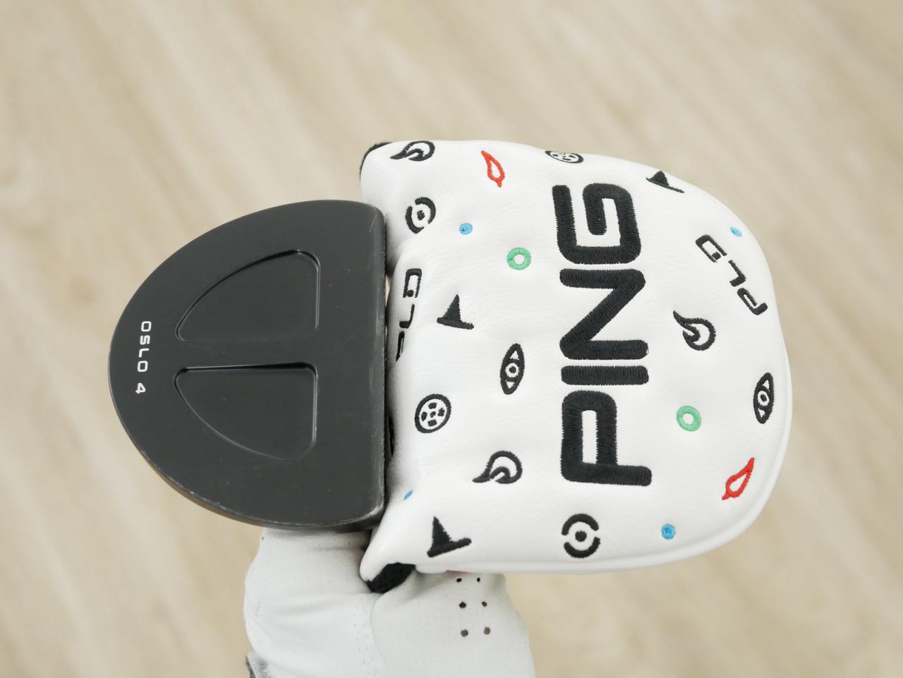 Putter : All : พัตเตอร์ Ping PLD OSLO 4 (ออกปี 2023 ตัวท้อปสุด) ยาว 34 นิ้ว